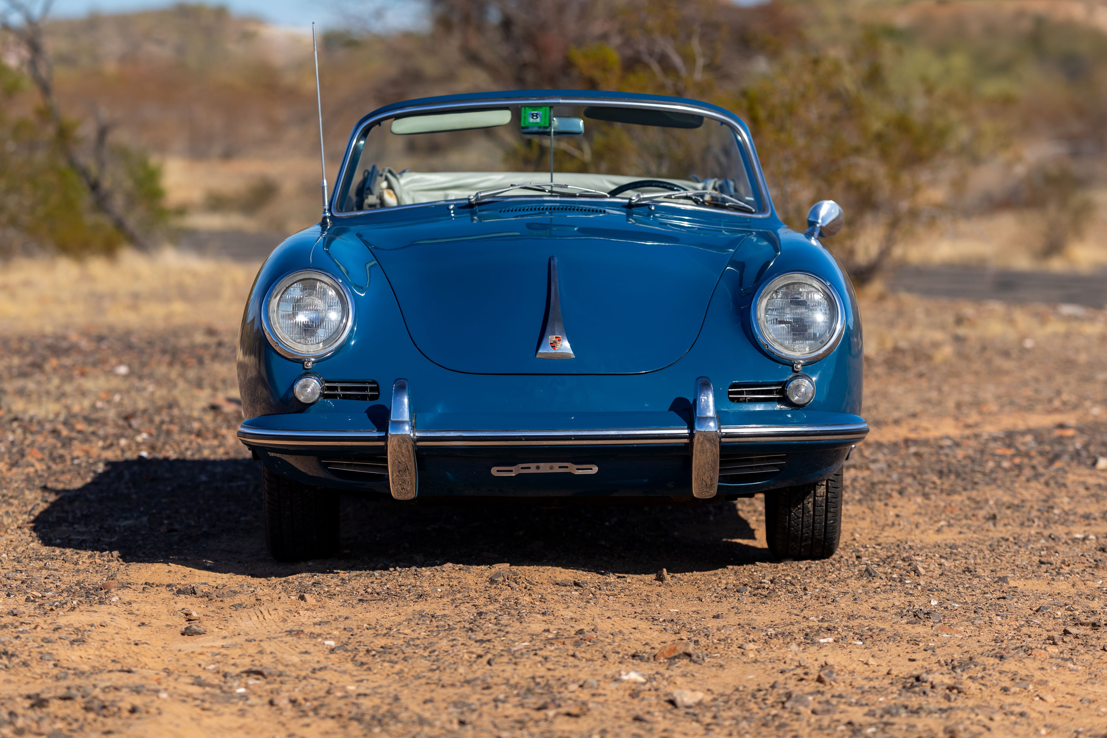1964 Porsche 356C 1600 Cabriolet Coachwork by Reutter  in Bali Blue