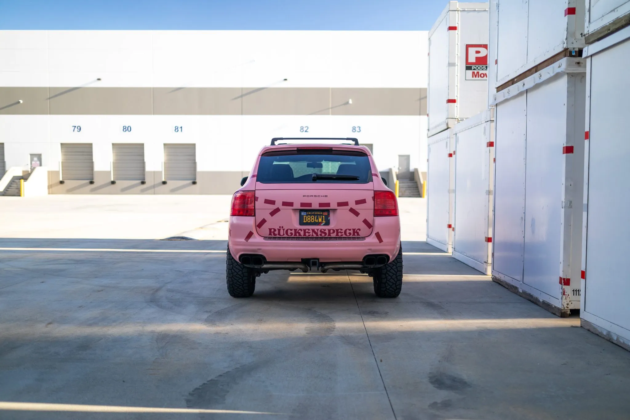 2003 Porsche Cayenne Turbo in Pink Pig