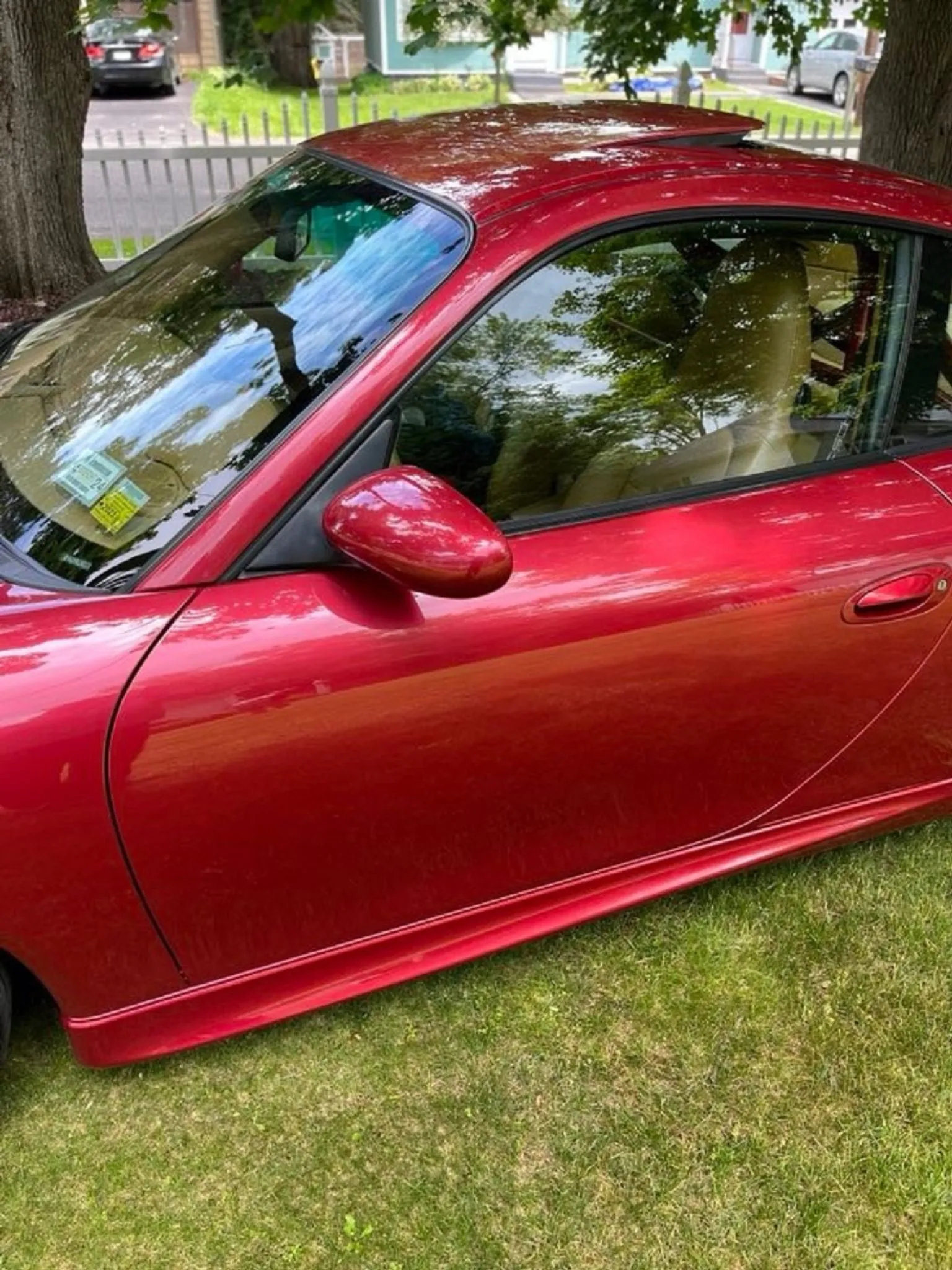 2003 Porsche 911 Carrera Coupe in Orient Red Metallic