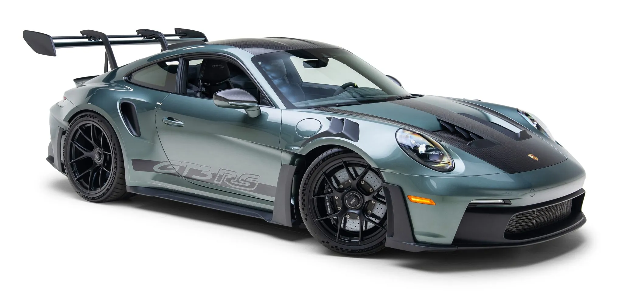 2025 Porsche 911 GT3 RS Weissach in Malachite Green Metallic