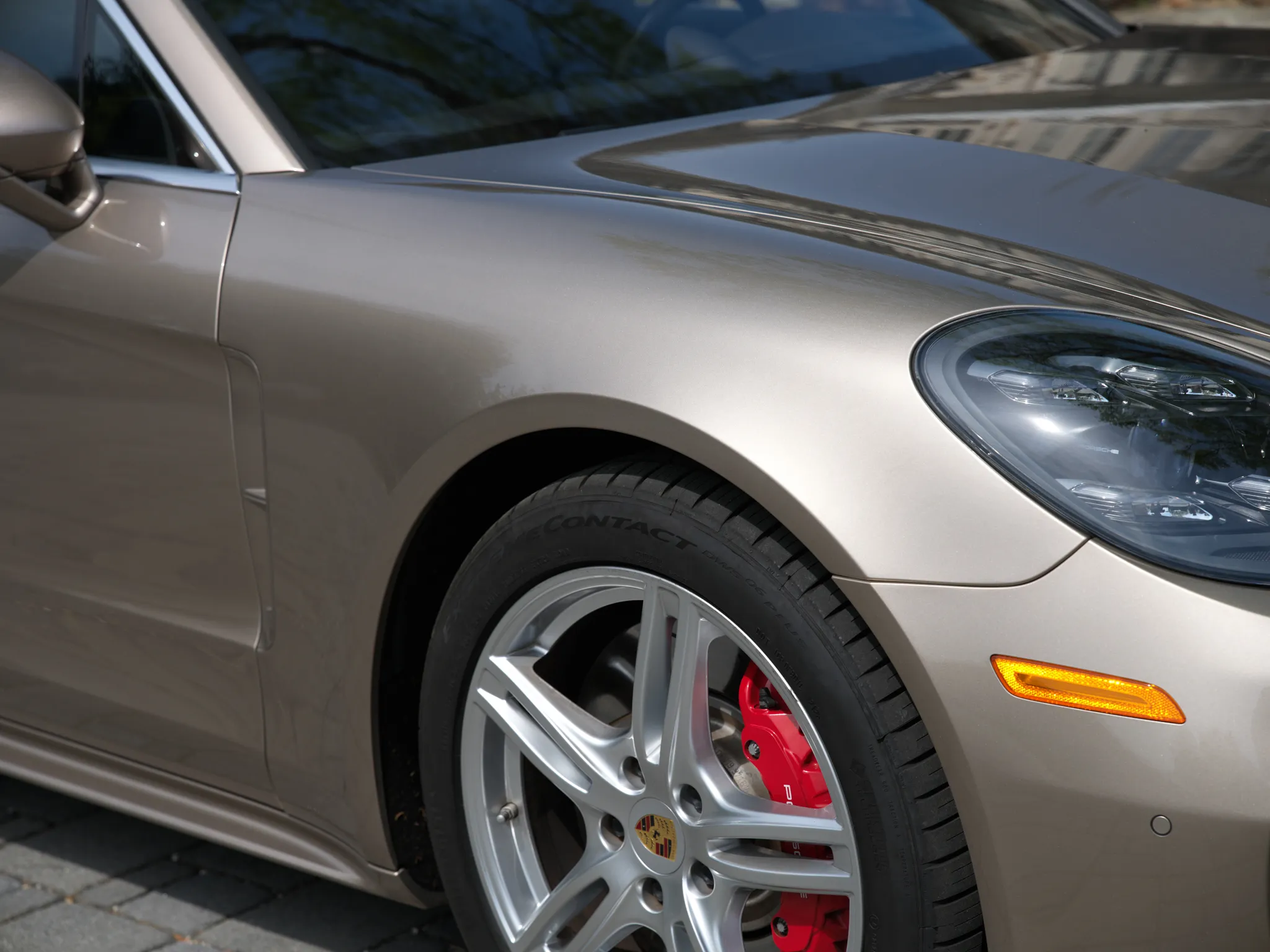 2017 Porsche Panamera Turbo in Palladium Metallic