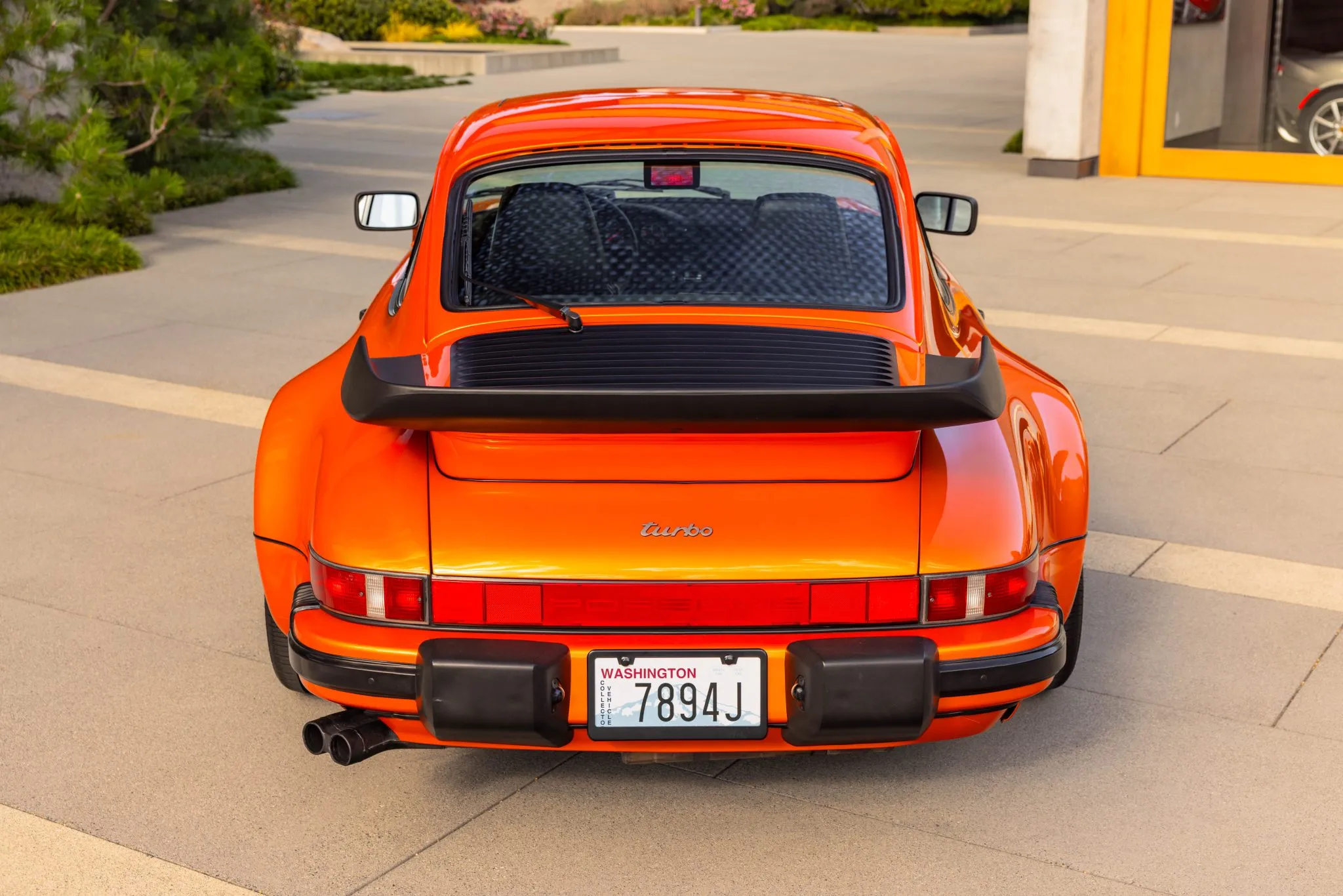 1987 Porsche 911 Turbo Coupe in Orange Pearl