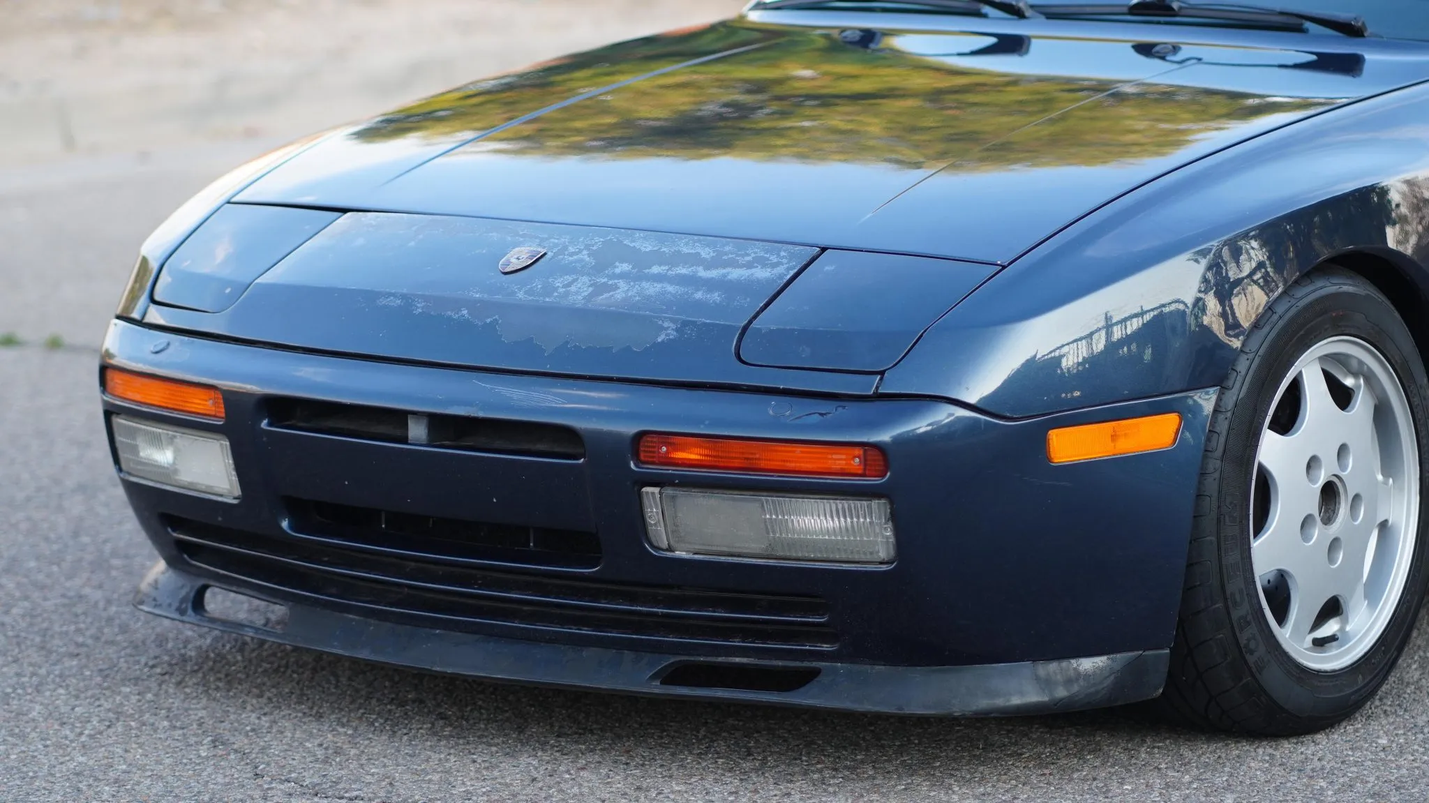 1987 Porsche 944 Turbo in Nautic Metallic 