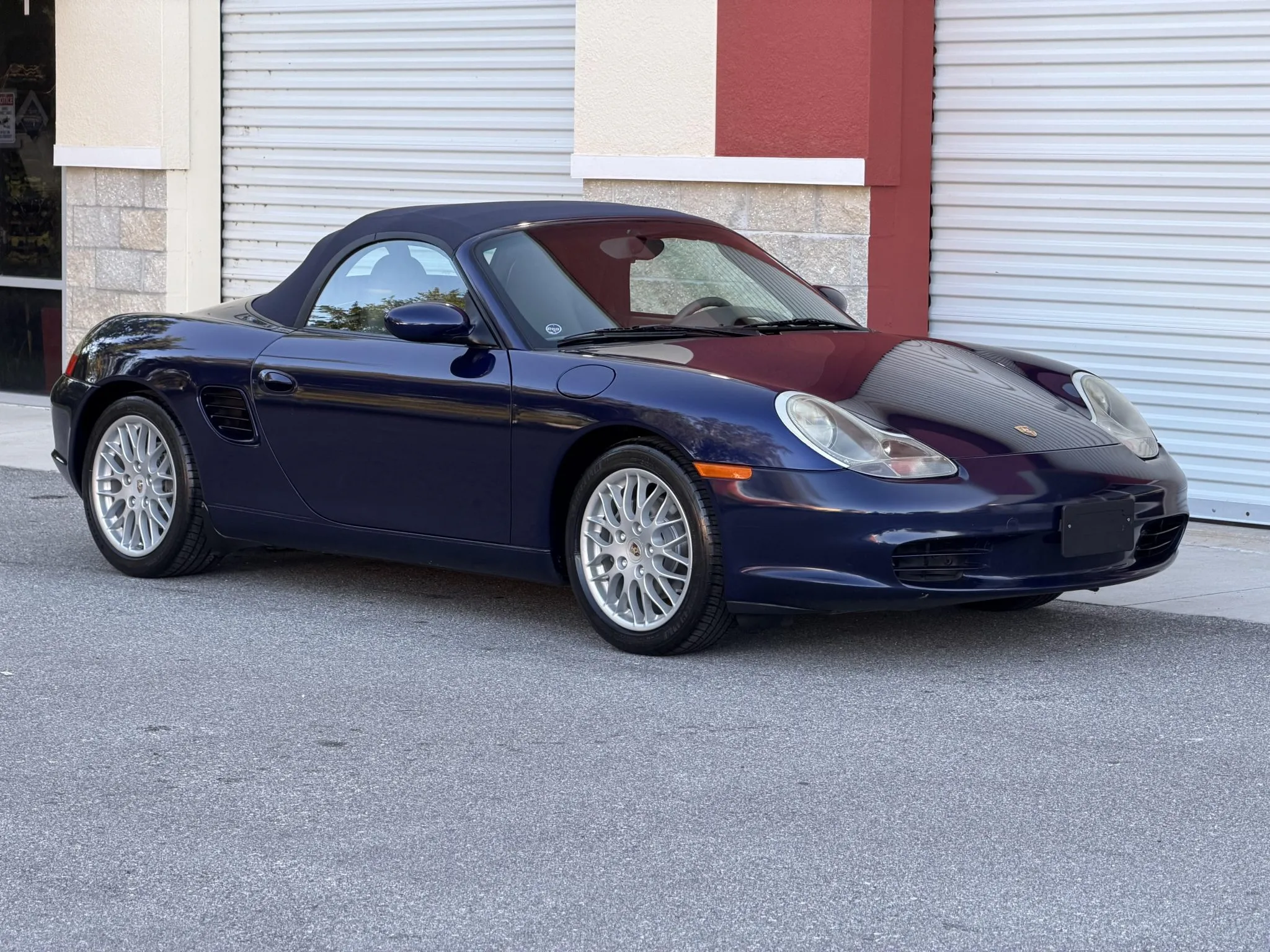 2003 Porsche Boxster in Lapis Blue Metallic