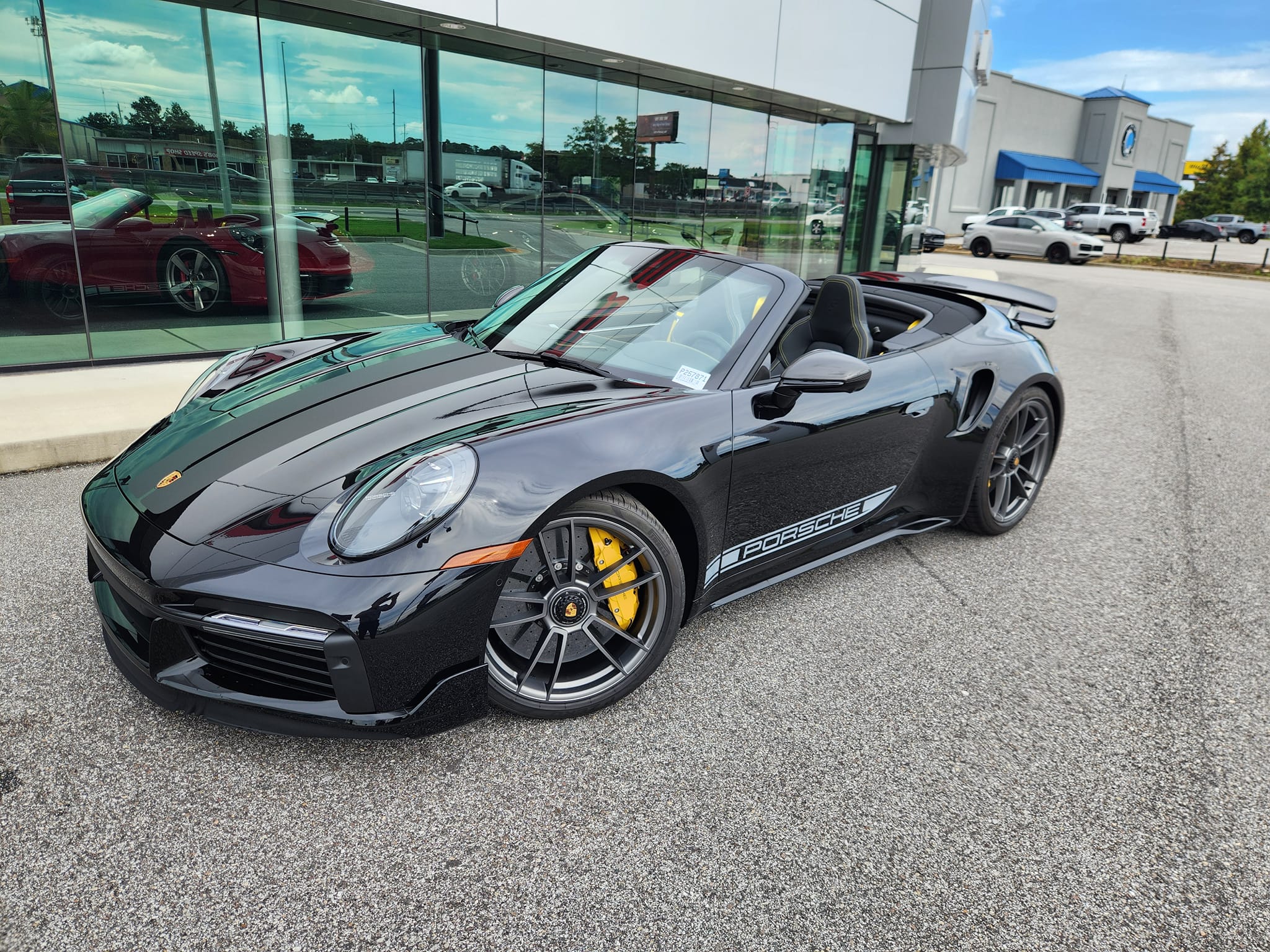 2024 Porsche 911 Turbo S in Diamond Black Metallic