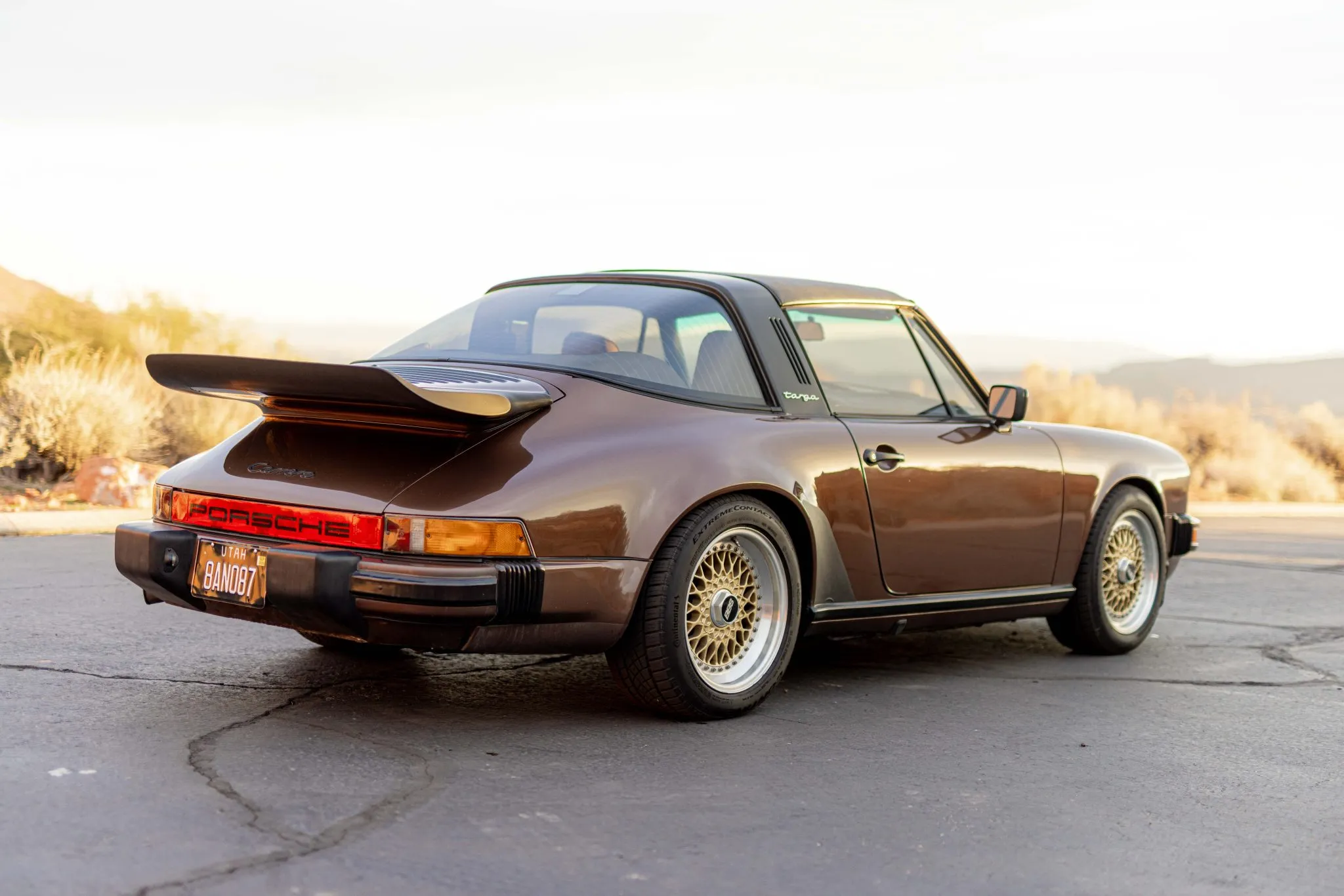 1986 Porsche 911 Carrera Targa in Nutmeg Brown Metallic