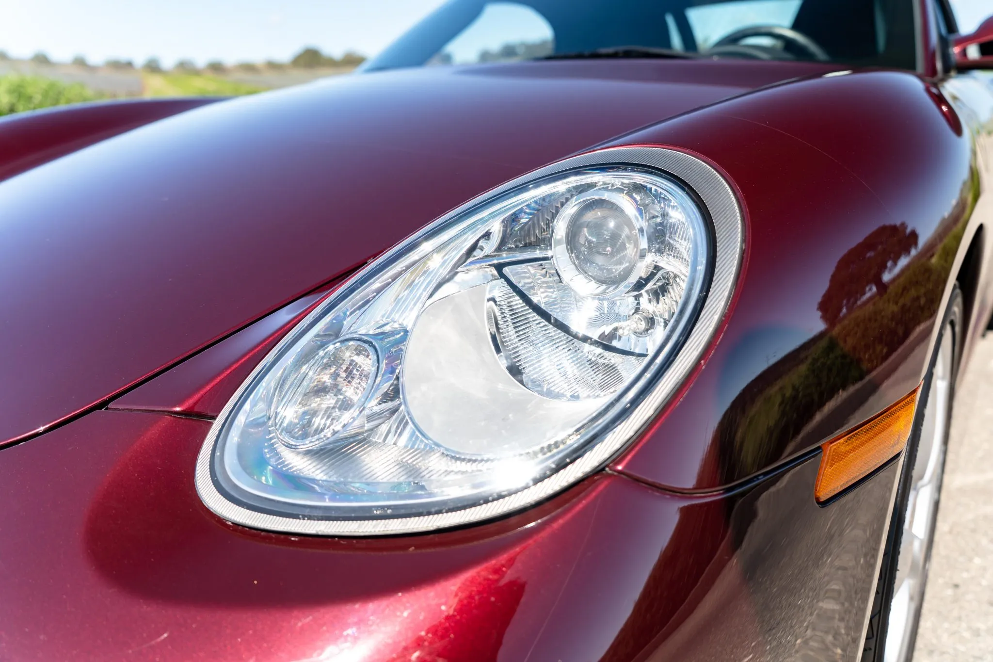 2007 Porsche Boxster in Carmon Red Metallic