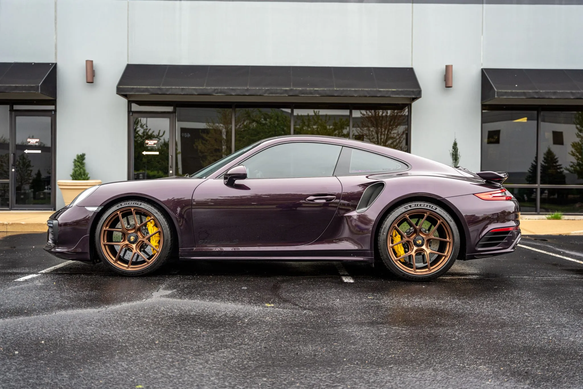 2017 Porsche 911 Turbo S Coupe in Amethyst