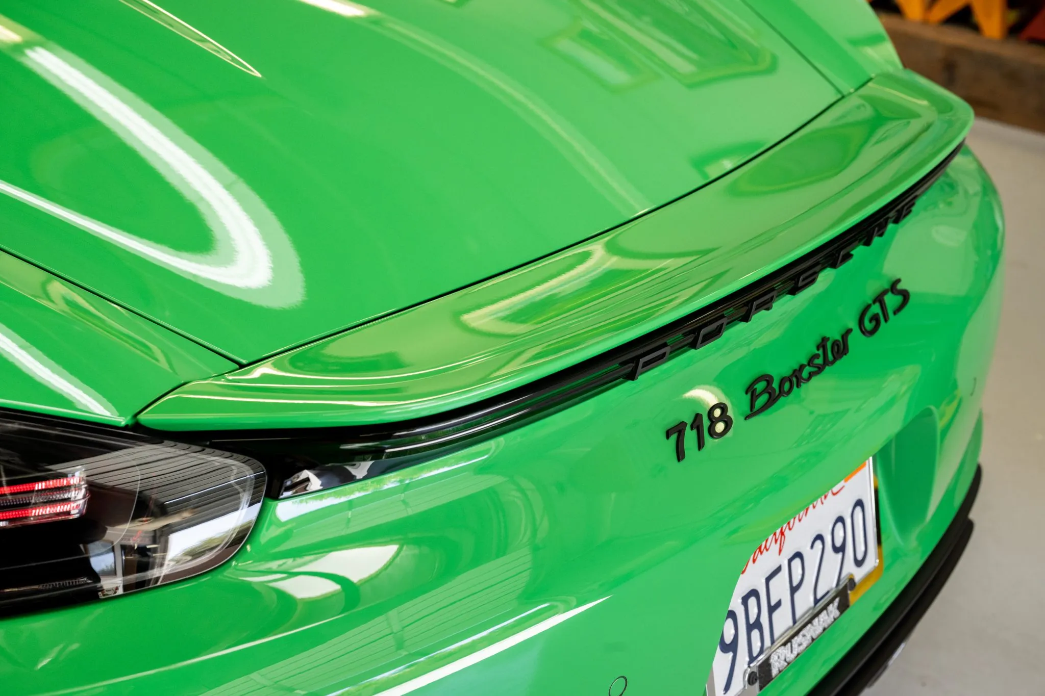 2022 Porsche 718 Boxster GTS 4.0 in Python Green