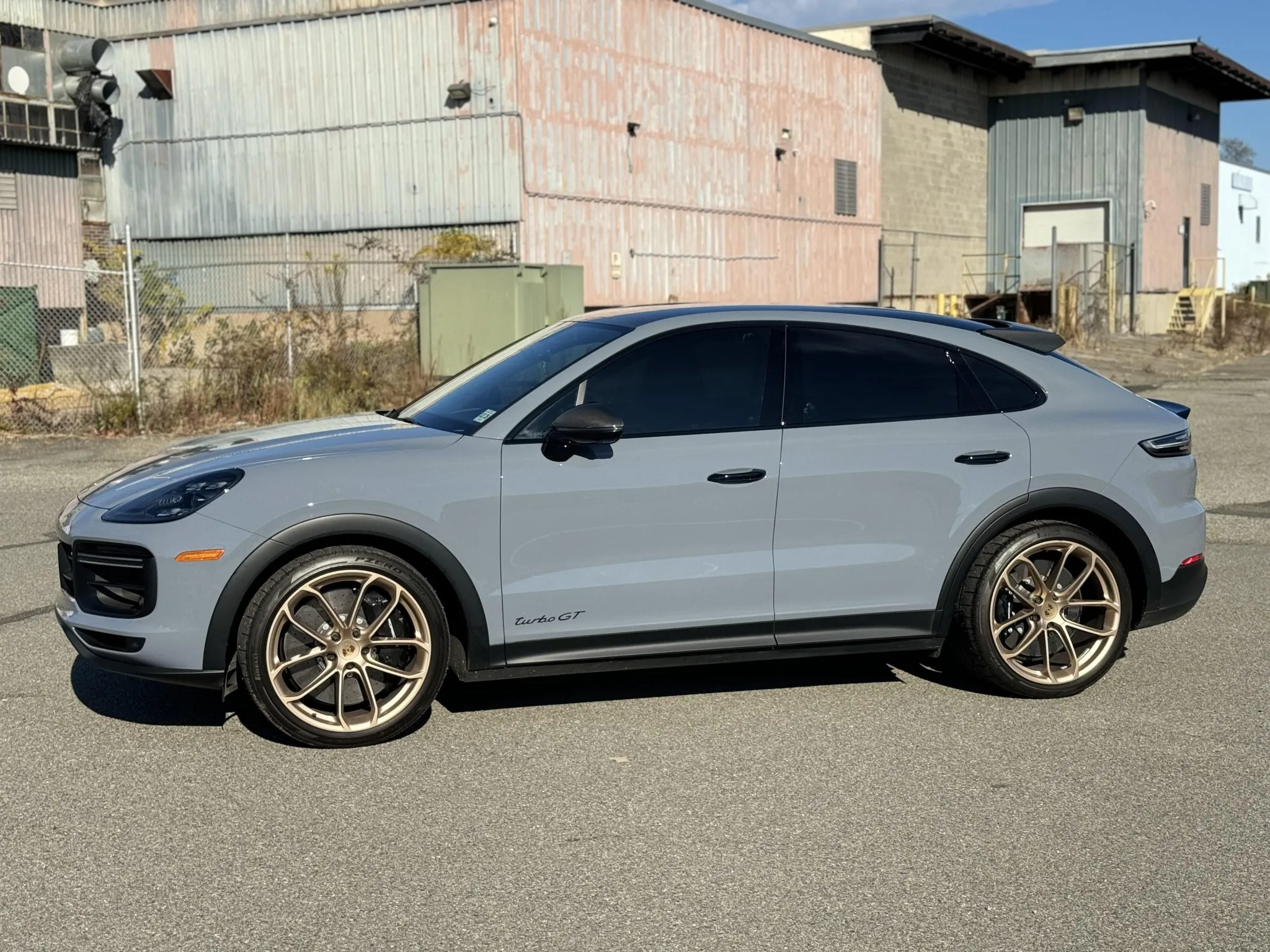 2023 Porsche Cayenne Turbo GT in Arctic Grey