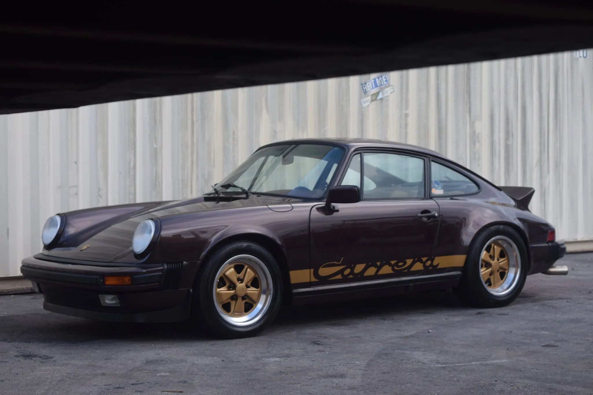 1988 Porsche 911 Carrera Coupe in Espresso Brown Metallic 