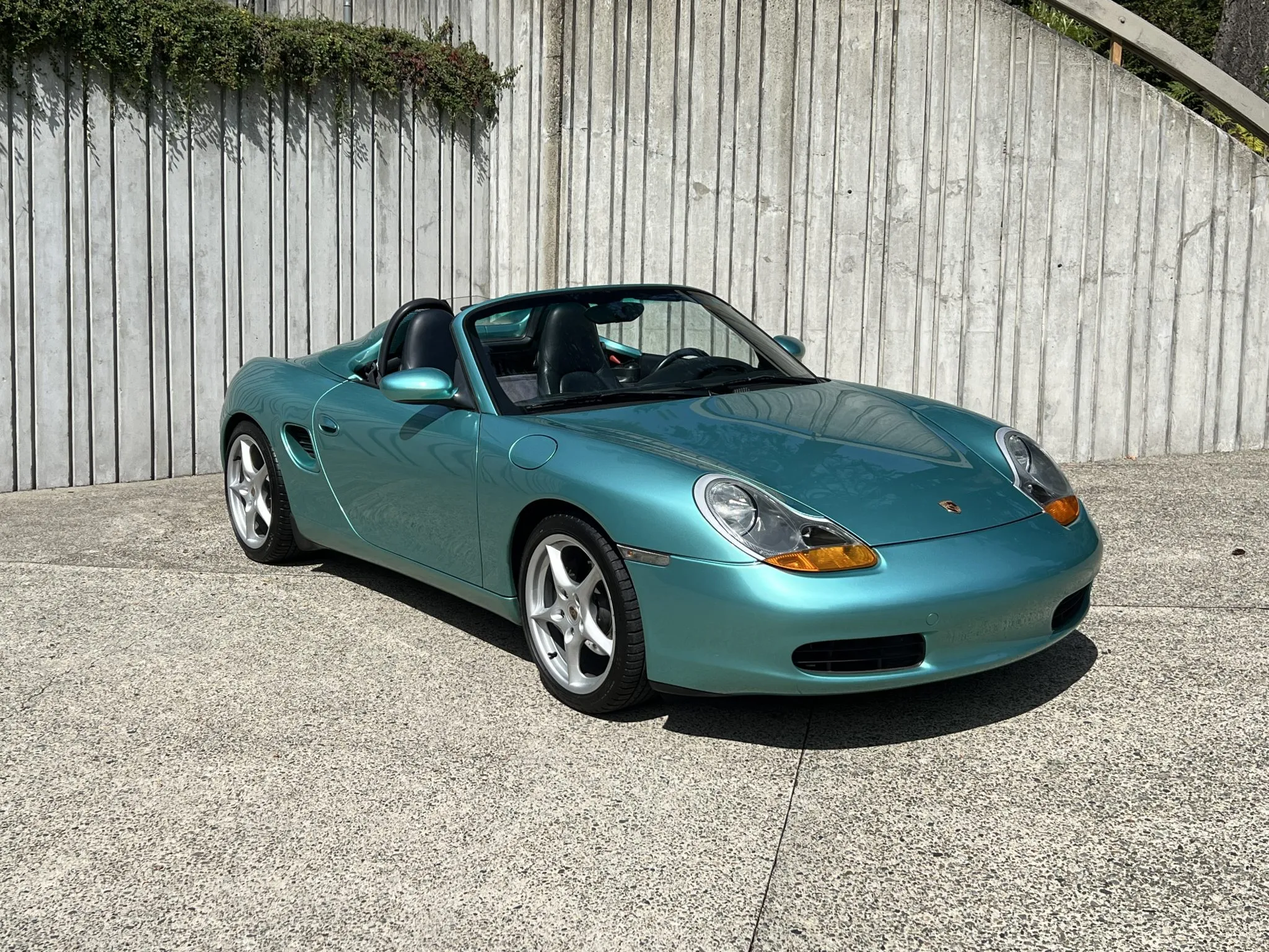 1999 Porsche Boxster in Ocean Jade Metallic