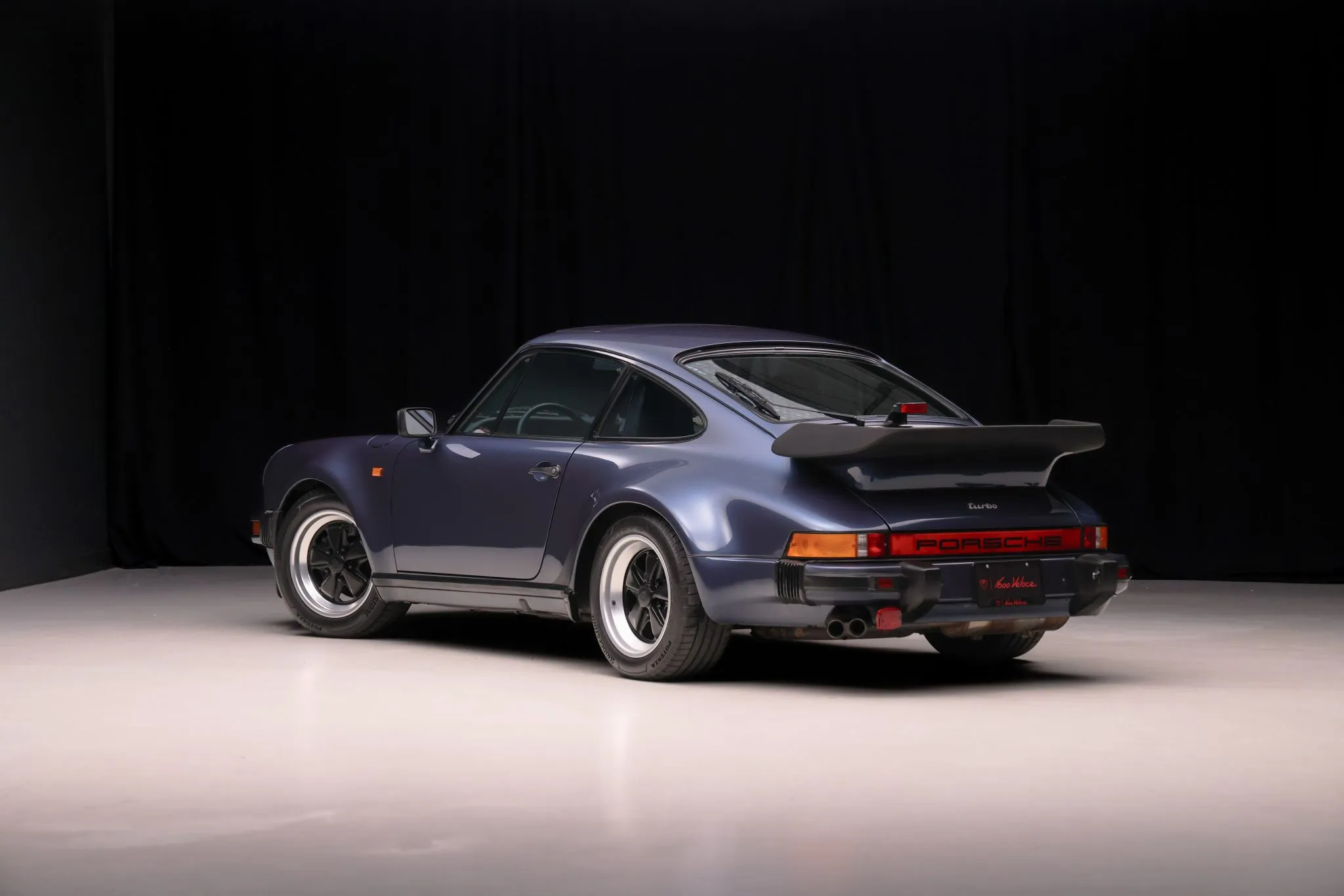 1986 Porsche 911 Turbo Coupe in Prussian Blue Metallic
