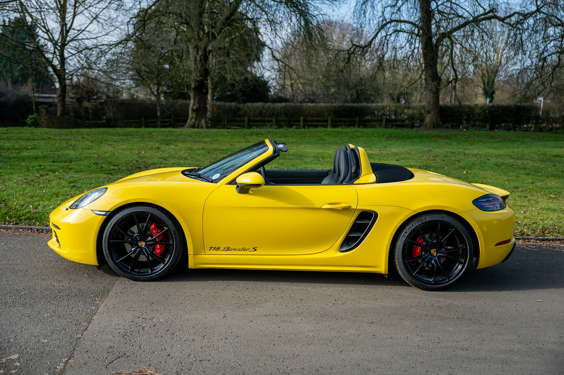 2020 Porsche 718 Boxster S in Racing Yellow