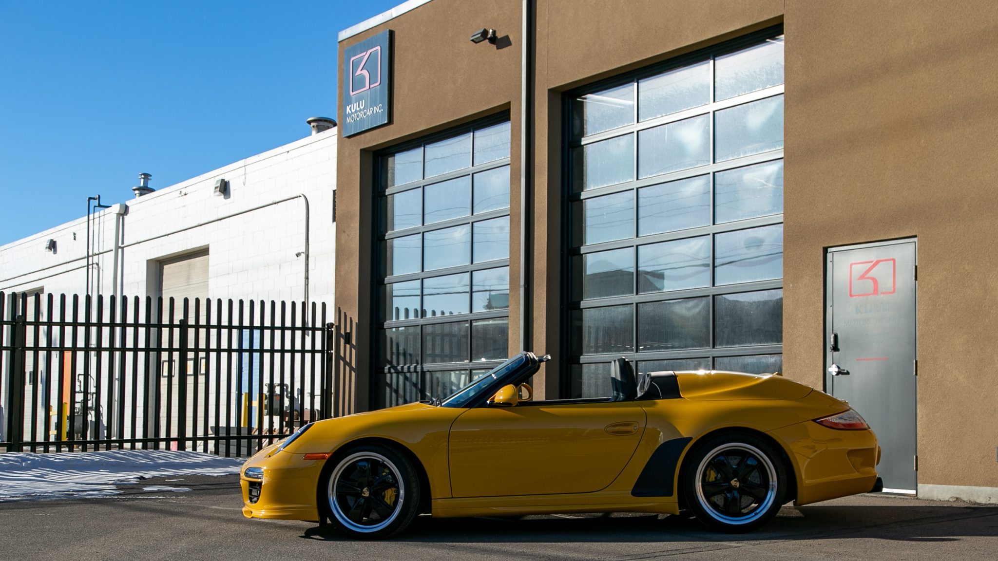 2011 Porsche 911 Speedster In Speed Yellow