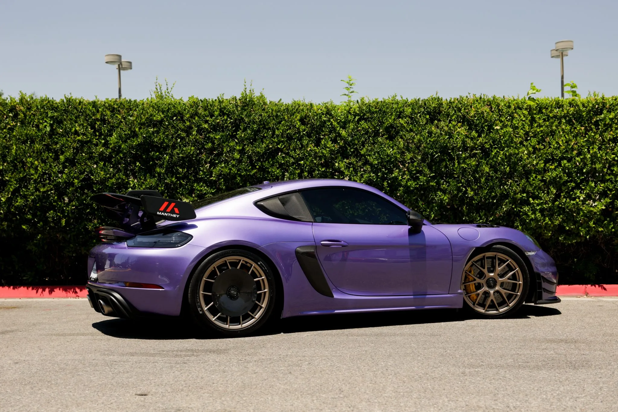 2023 Porsche 718 Cayman GT4 RS In Viola Purple Metallic