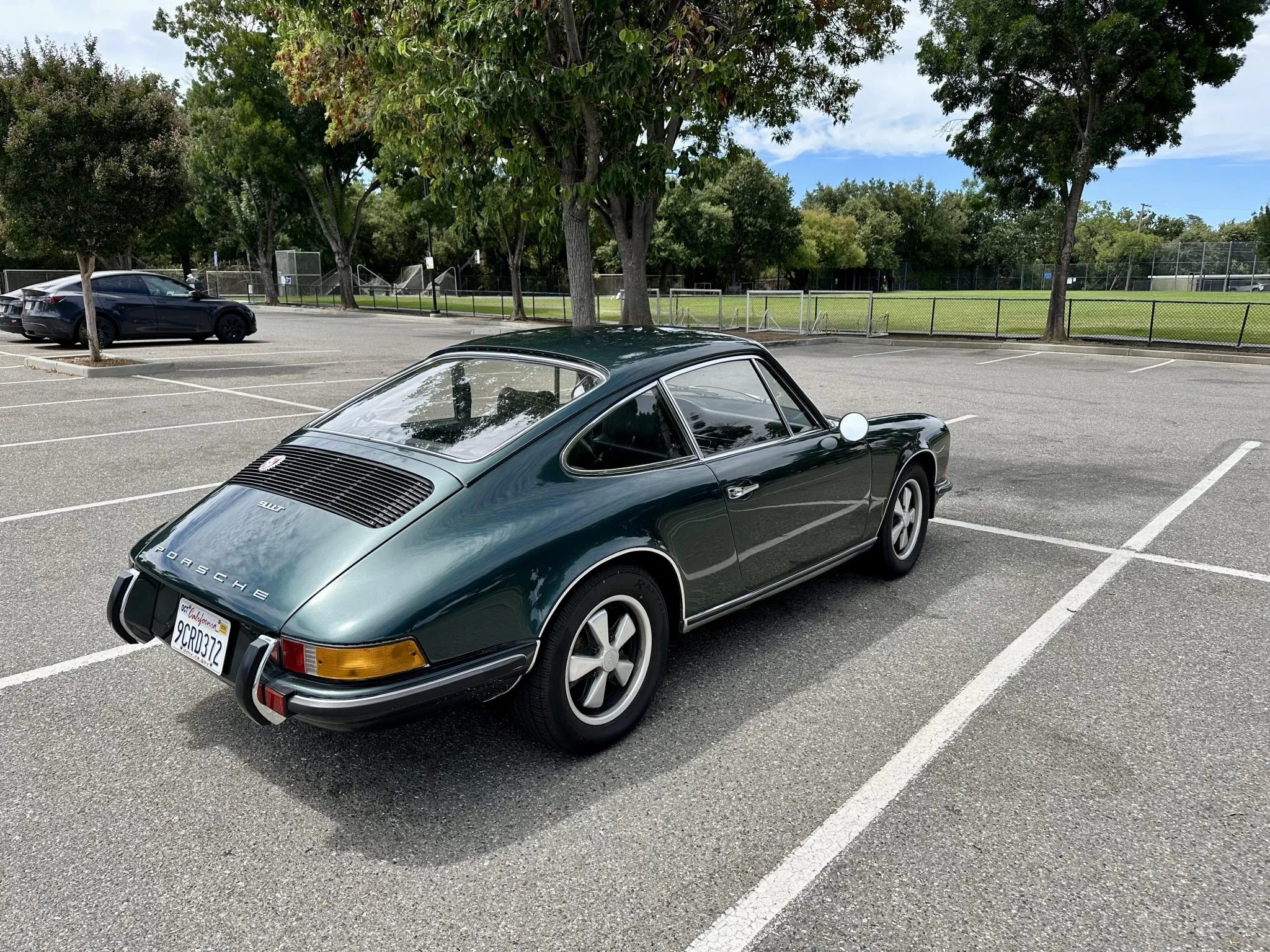 1969 Porsche 911T Coupe in Metallic Green