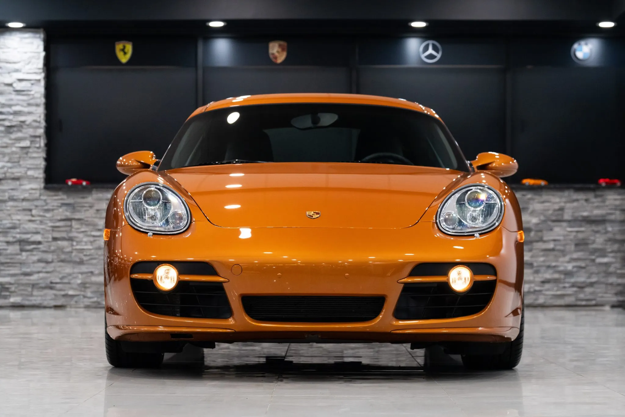 2007 Porsche Cayman S in Nordic Gold Metallic