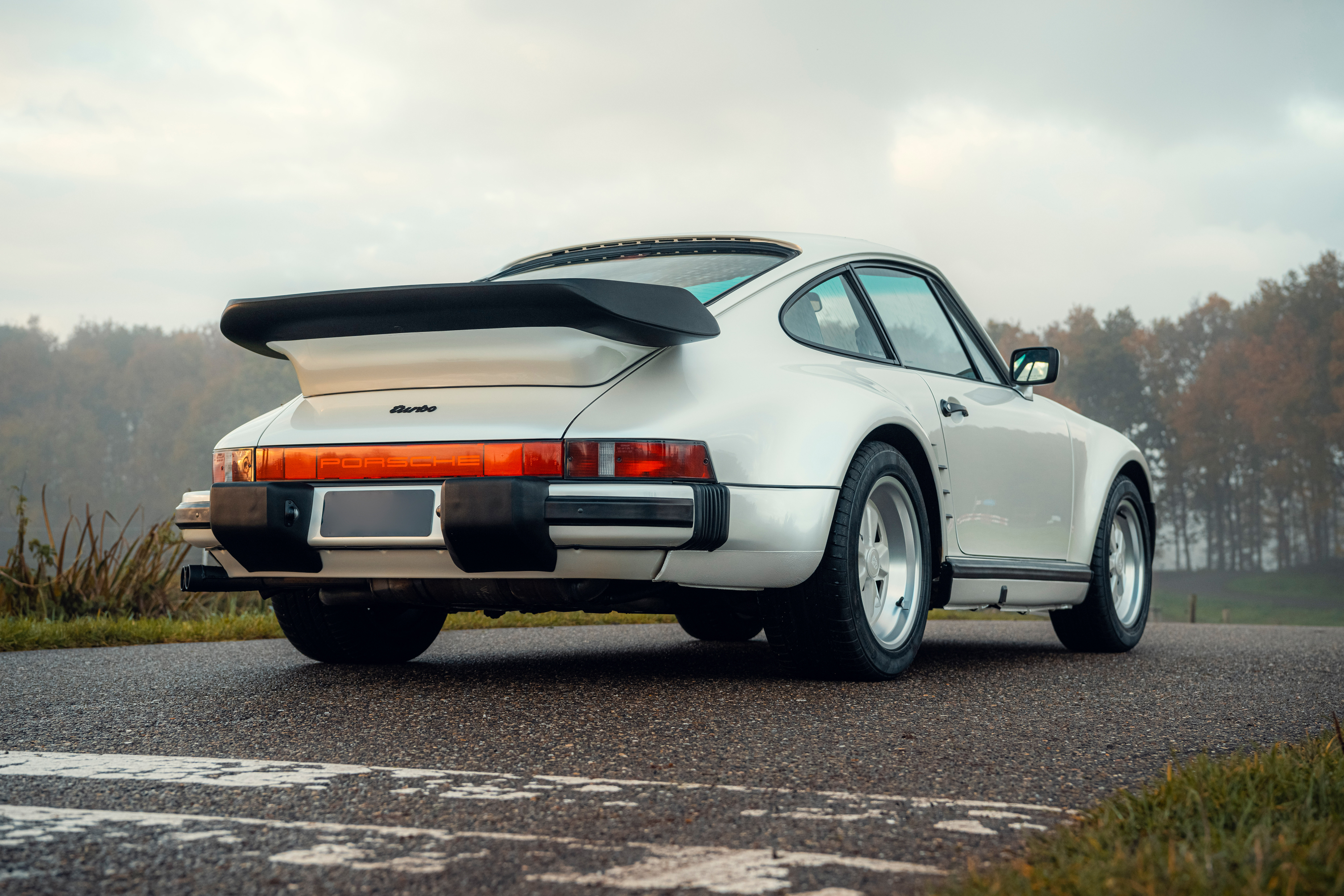 1989 Porsche 911 Turbo 'Flat-Nose' Coupe in Pearl White Metallic