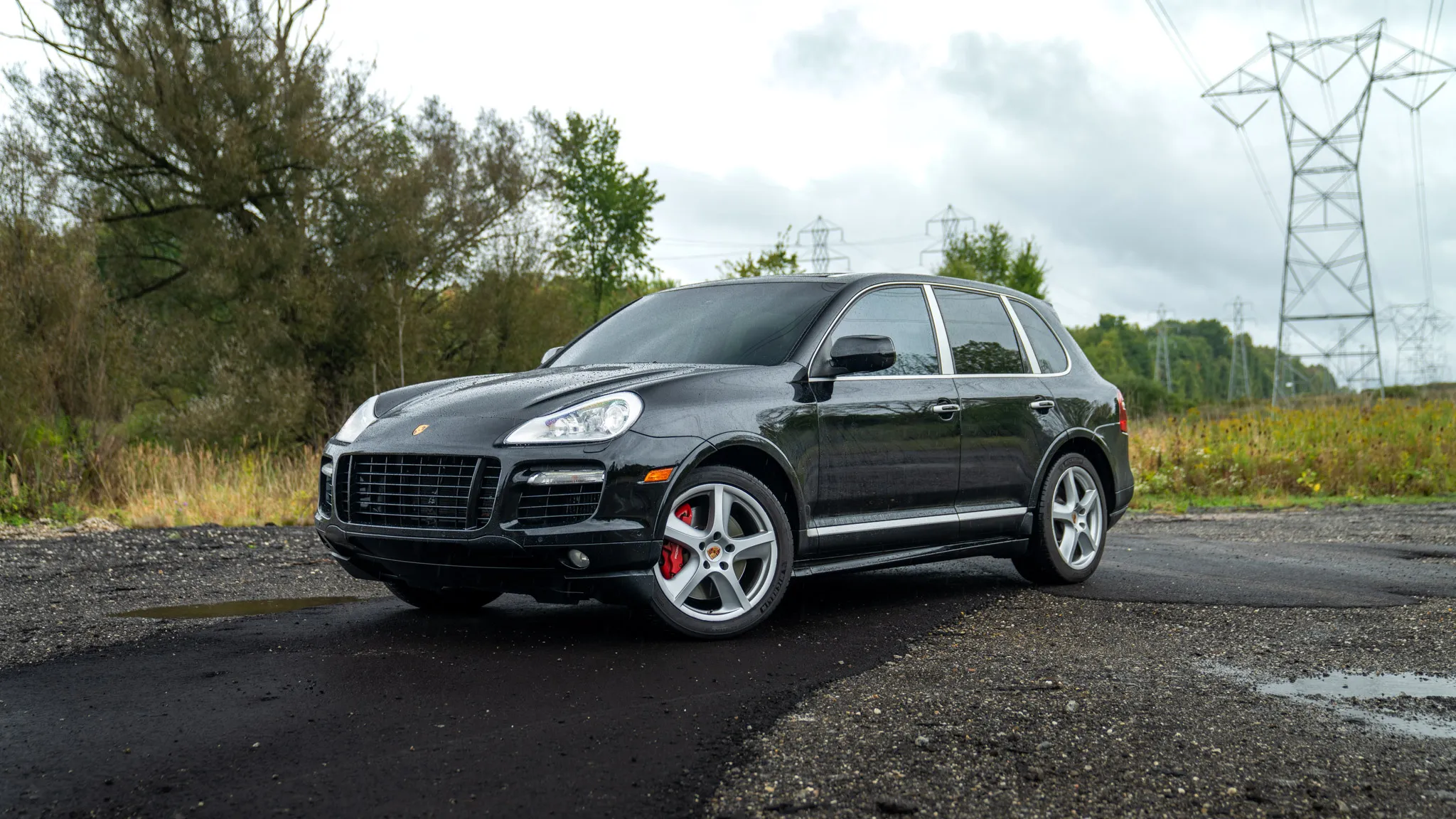 2009 Porsche Cayenne Turbo S in Black