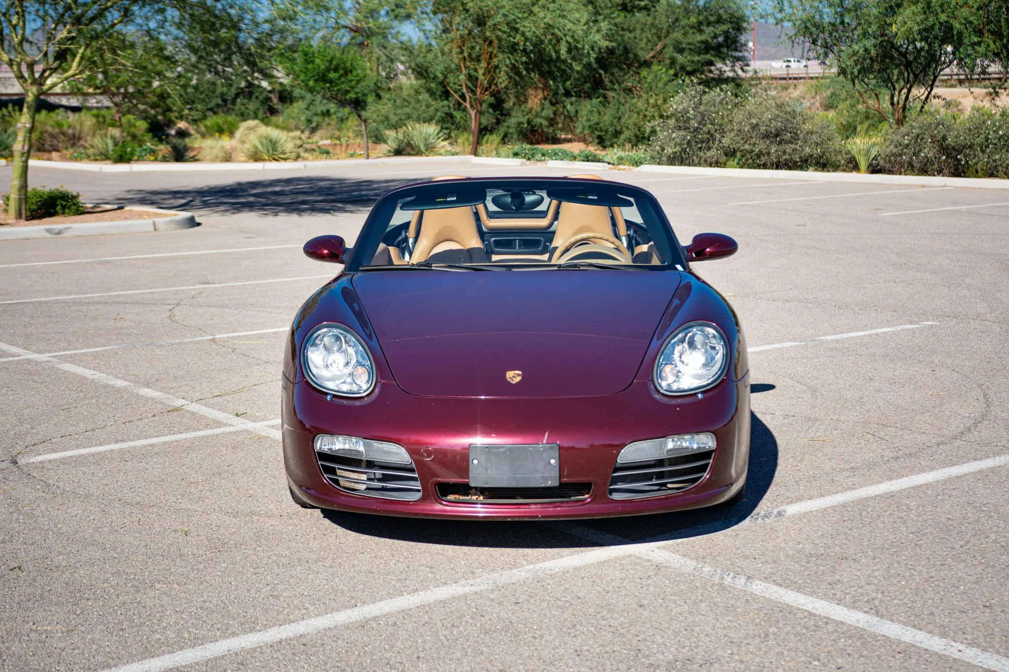2006 Porsche Boxster S in Carmon Red Metallic