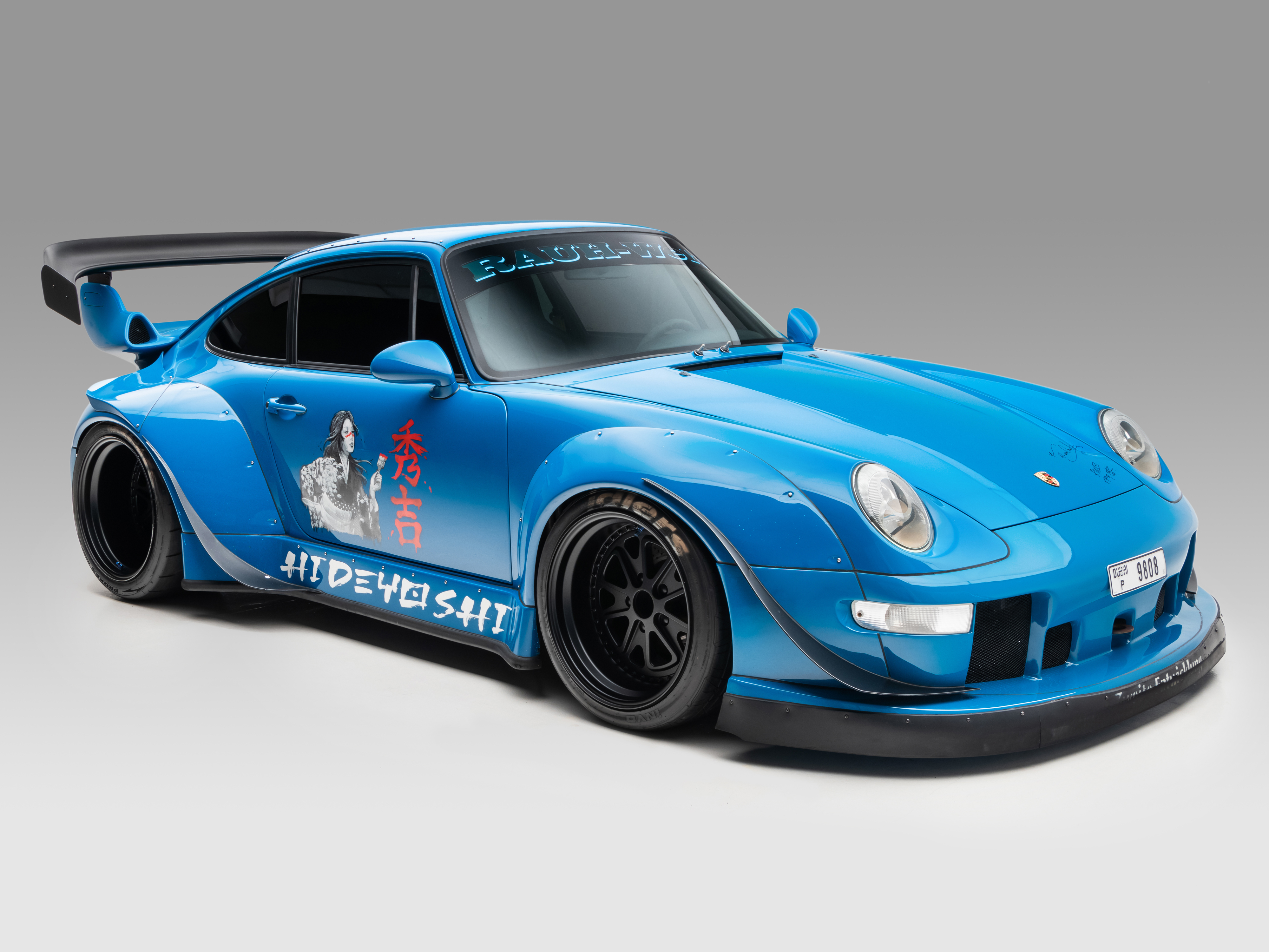 1995 Porsche 911 Carrera Coupe 'RWB' in Iris Blue Metallic