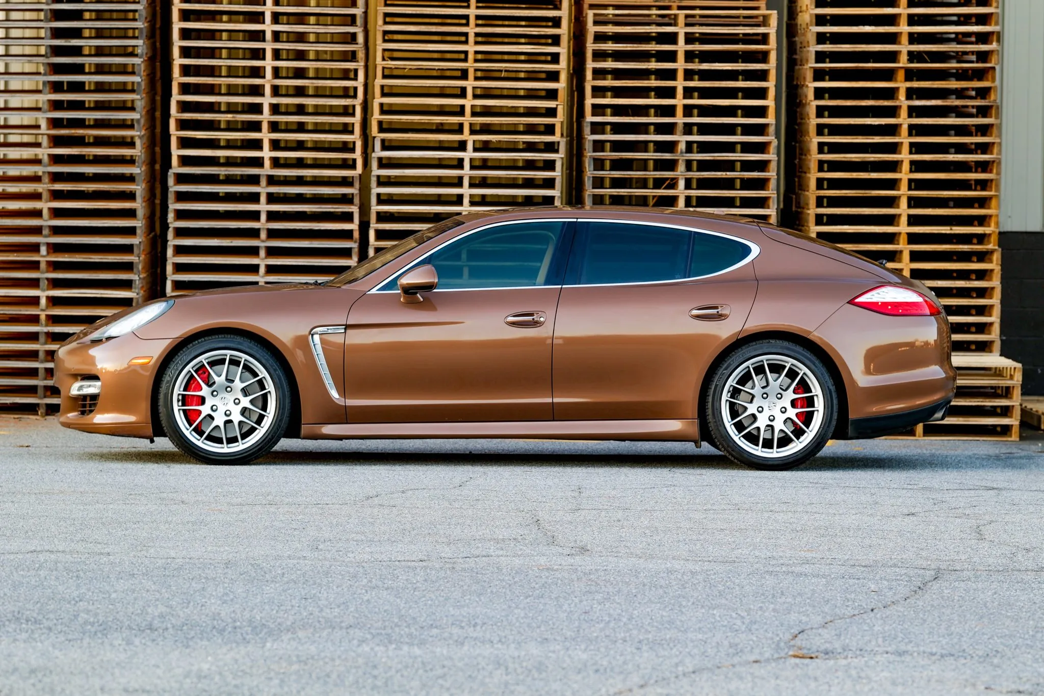 2010 Porsche Panamera Turbo in Cognac Metallic