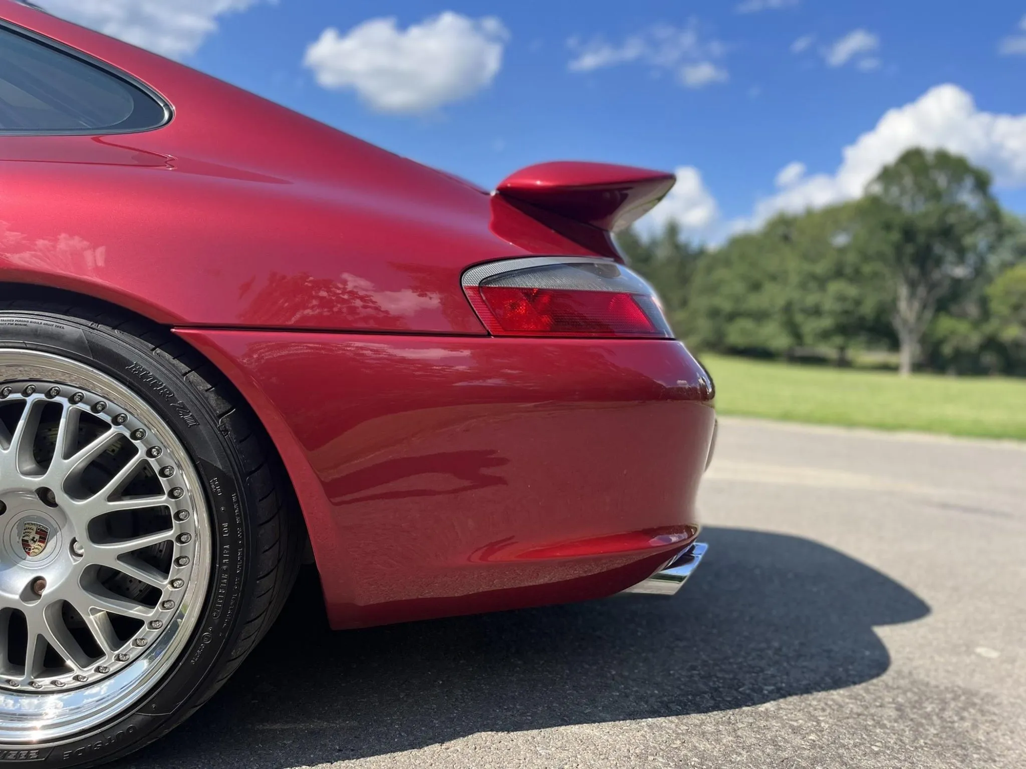 2003 Porsche 911 Carrera Coupe in Orient Red Metallic