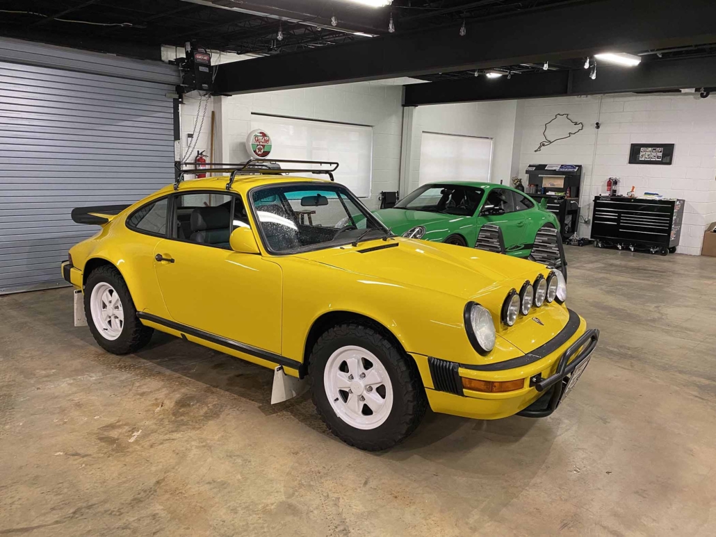 1988 Porsche 911 Carrera in Cadmium Yellow