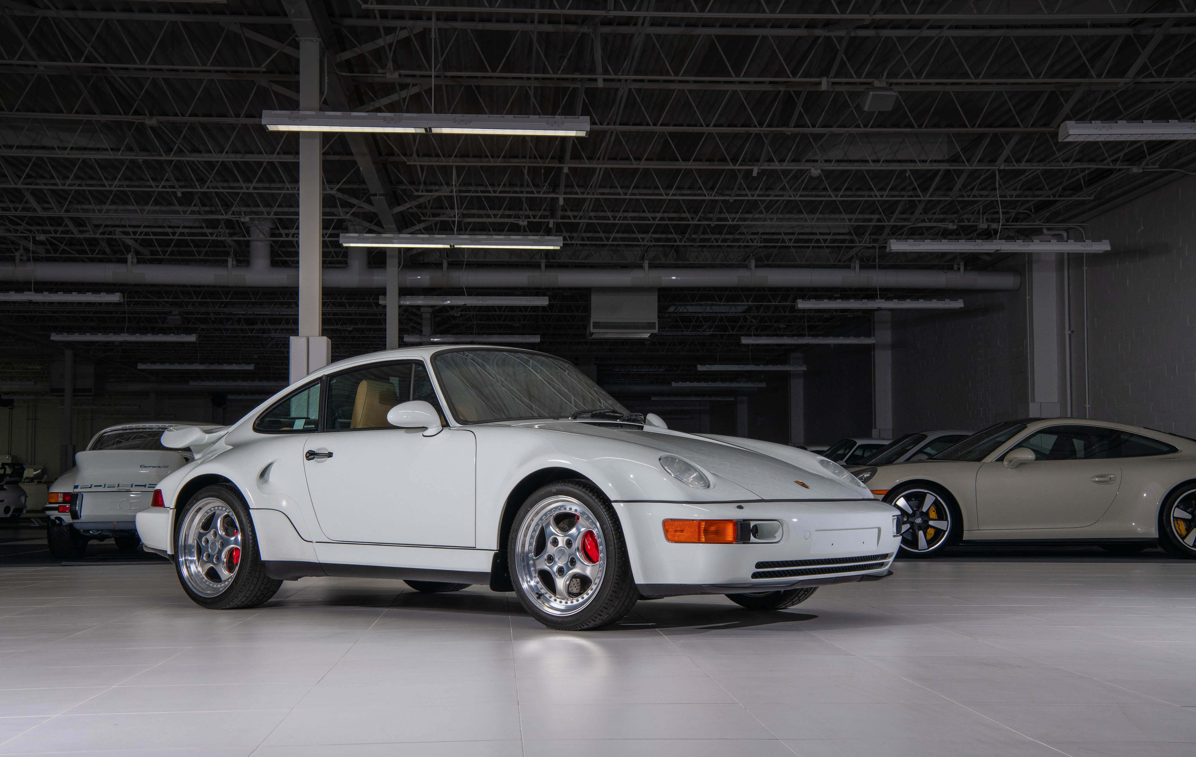 1994 Porsche 911 Turbo S X85 'Flat-Nose' in Grand Prix White