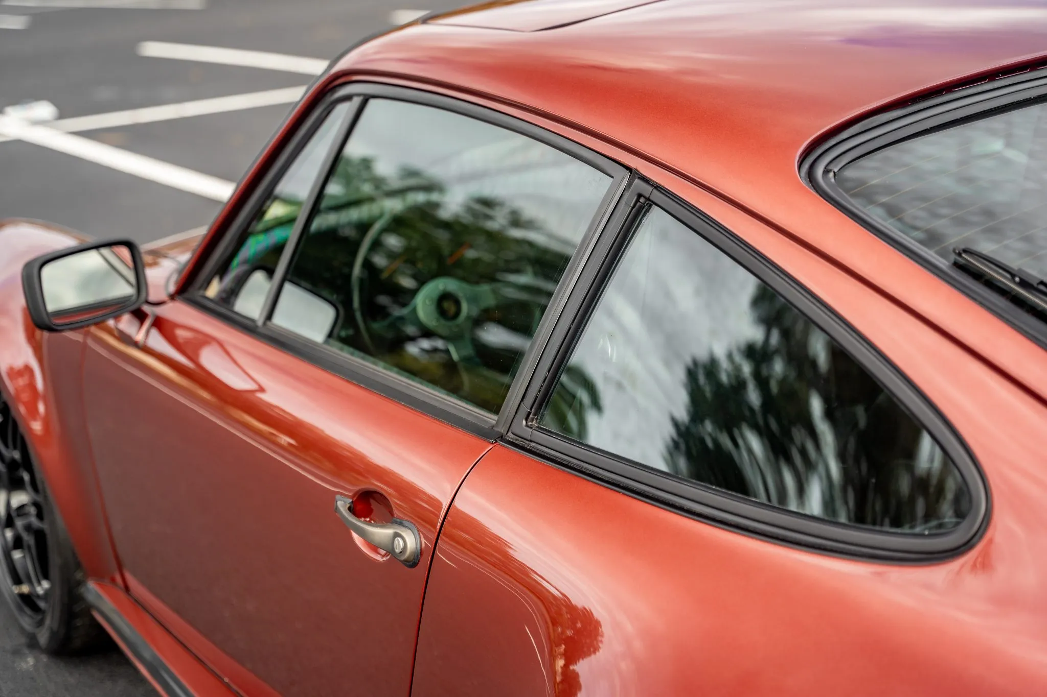 1985 Porsche 911 Turbo Coupe in Metallic Red