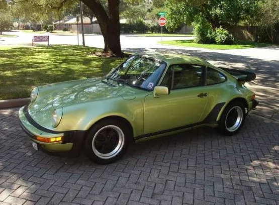 1979 Porsche 911 Turbo in Light Green Metallic