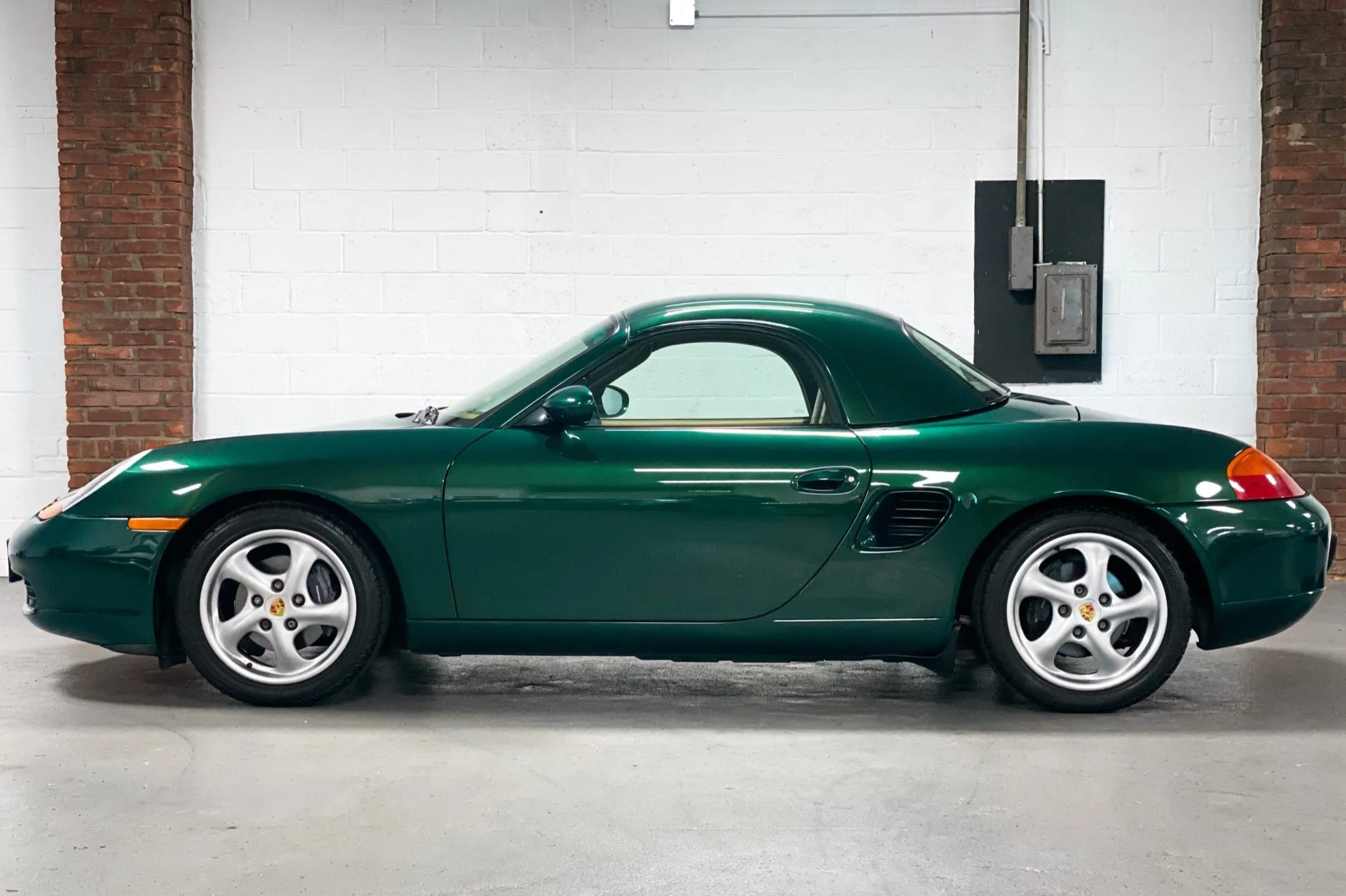 2000 Porsche Boxster in Rainforest Green Metallic