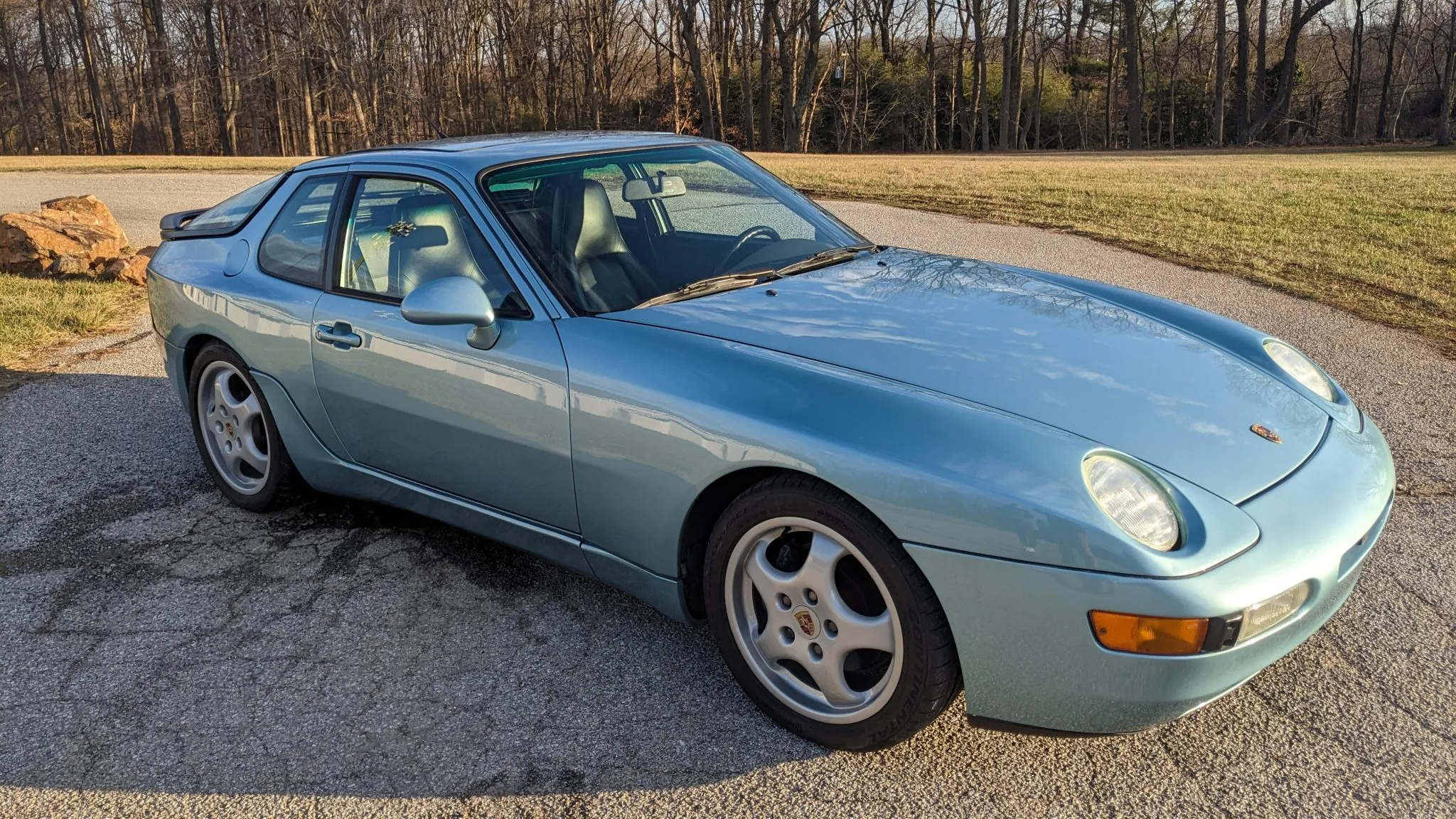 1992 Porsche 968 Coupe in Lagoon Green Metallic