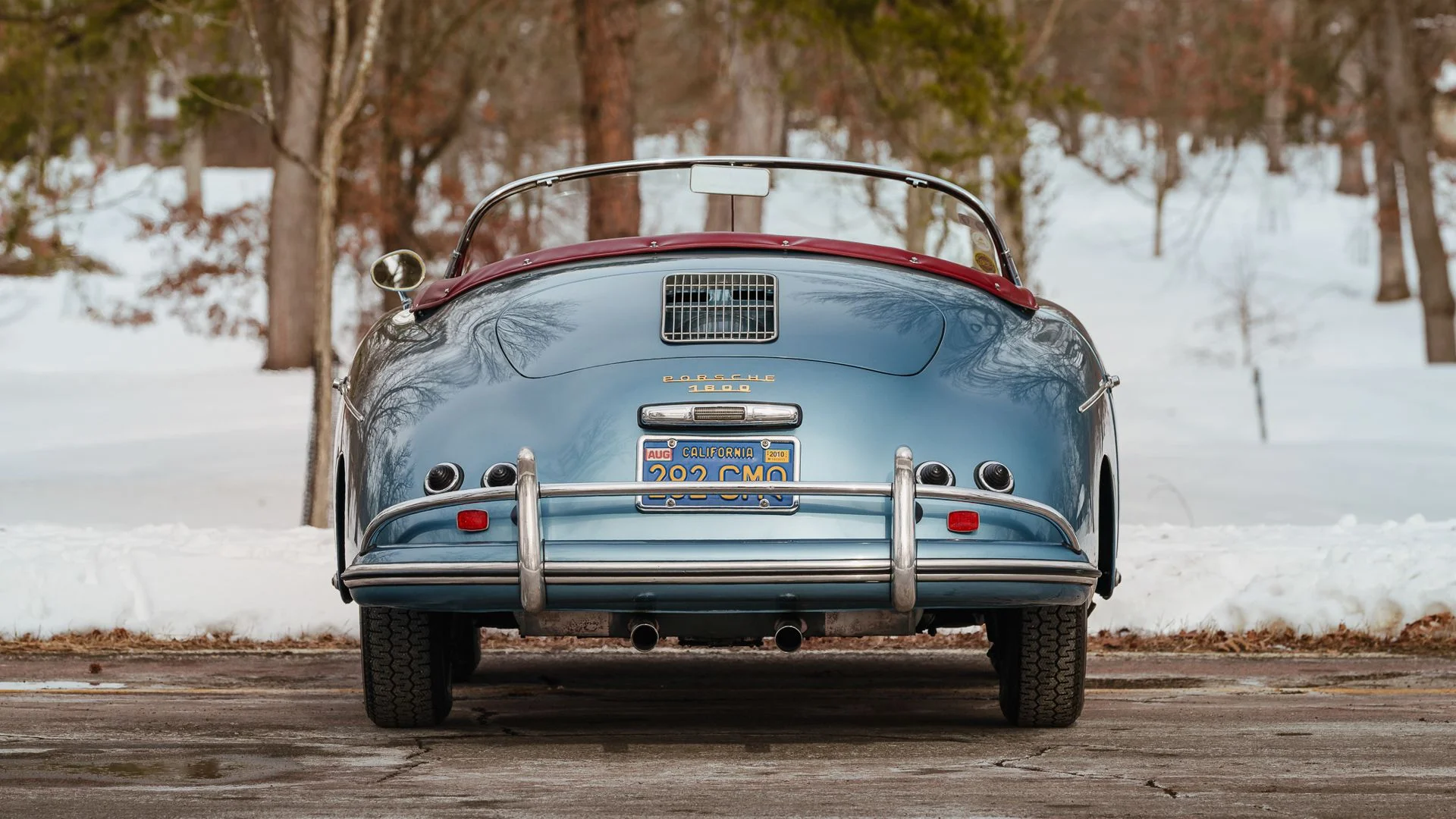 1957 Porsche 356 A 1600 Speedster in Aquamarine Blue