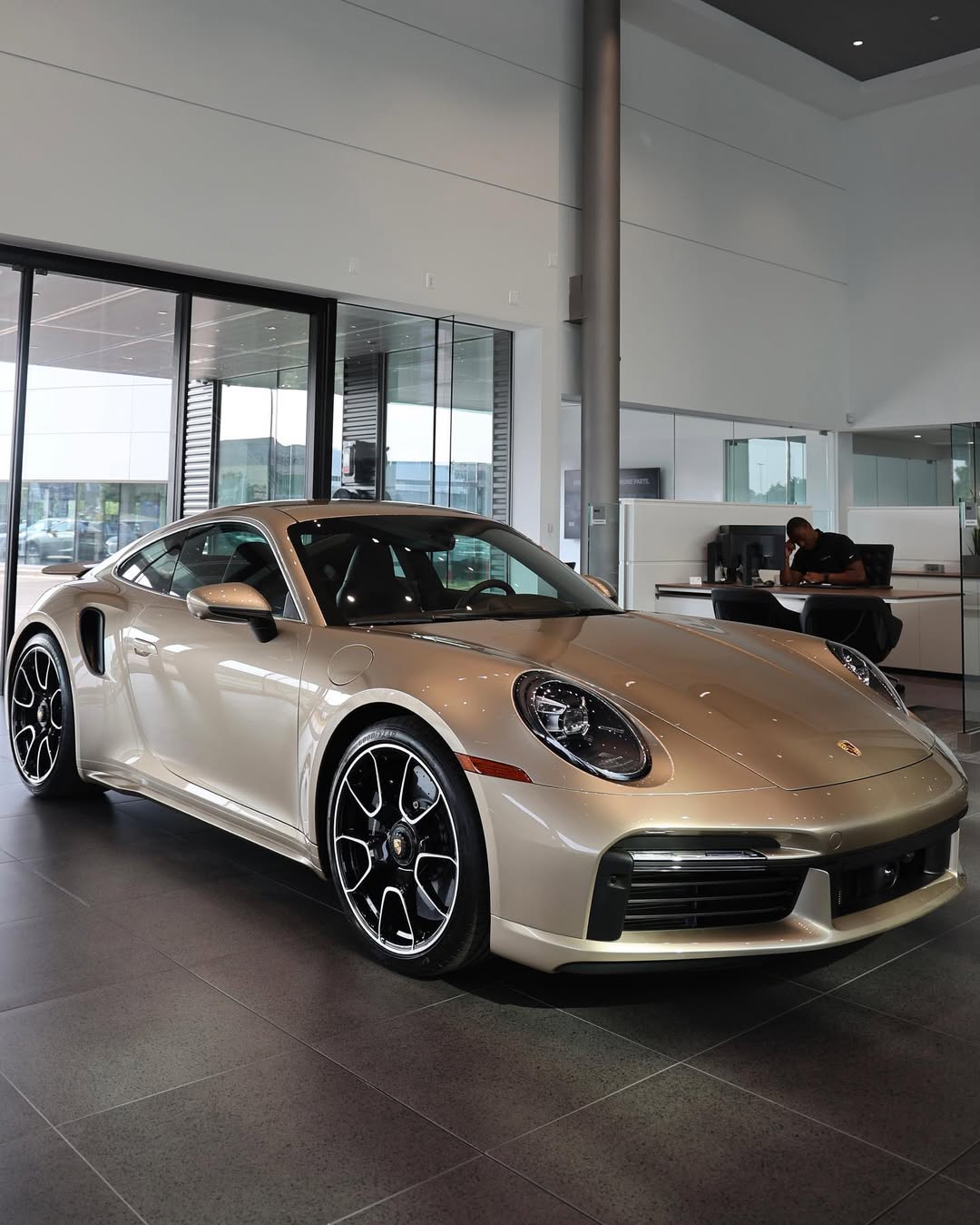 2023 Porsche 911 Turbo S in Gold Bronze Metallic