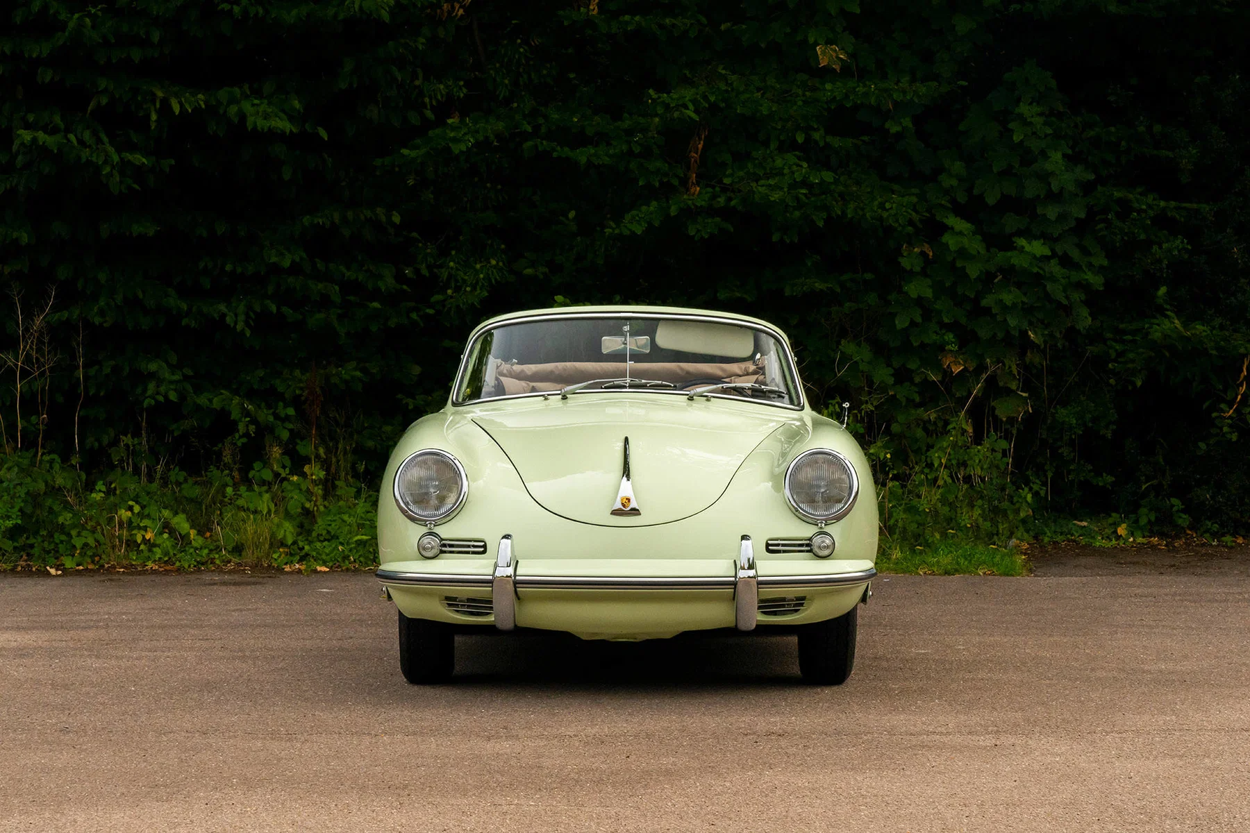 1957 Porsche 356 B 1600 in Glacier White