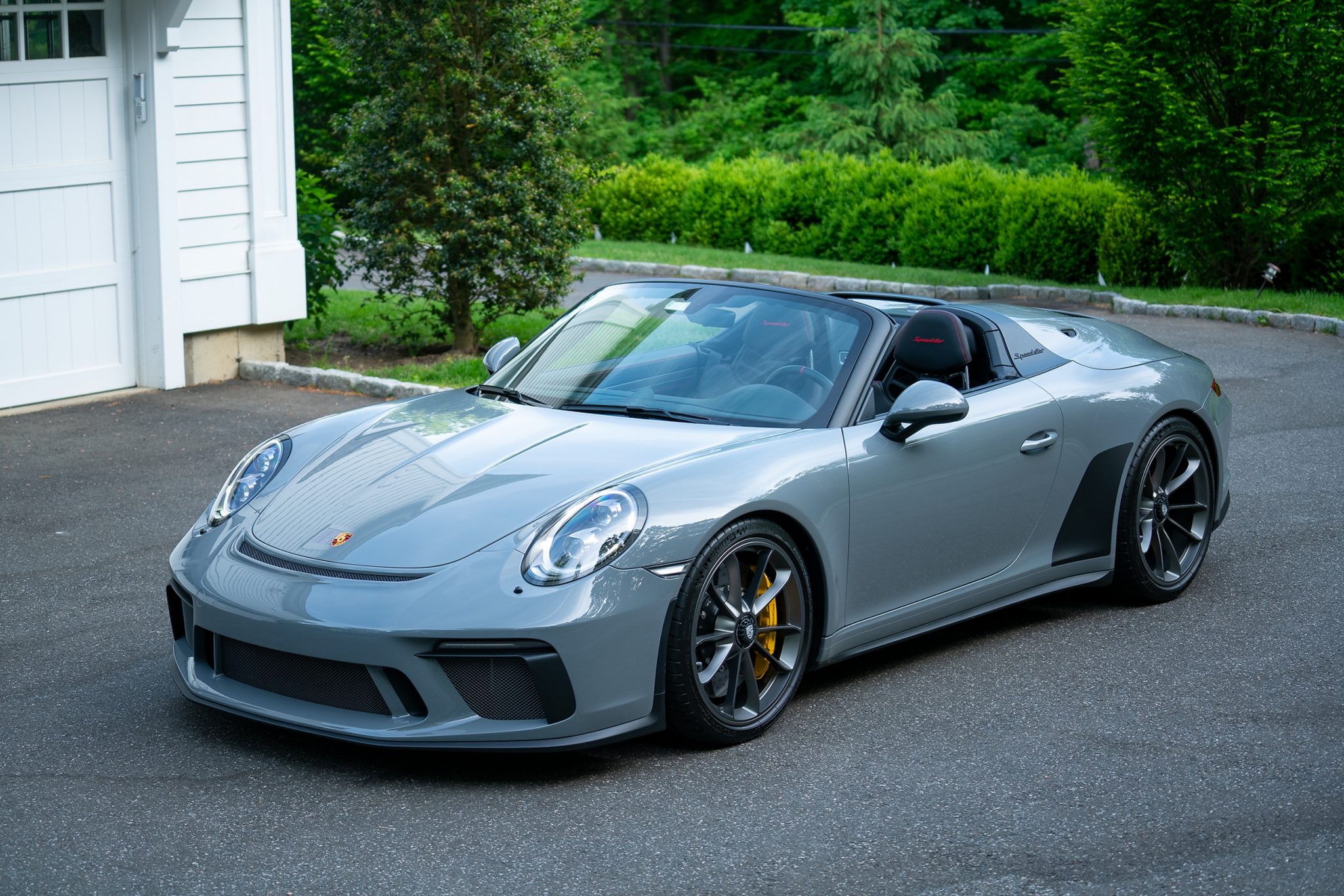 2019 Porsche 911 Speedster in Nardo Grey