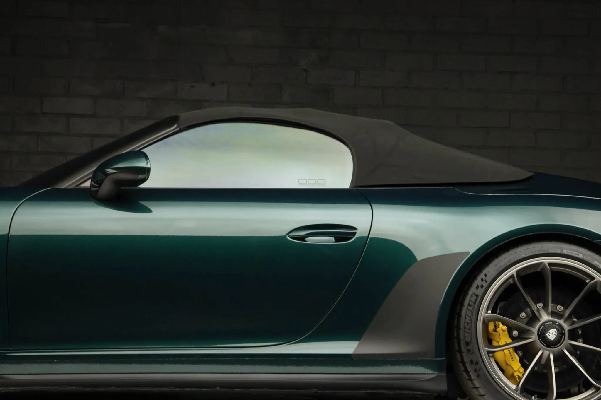 2019 Porsche 911 Speedster in Jet Green Metallic