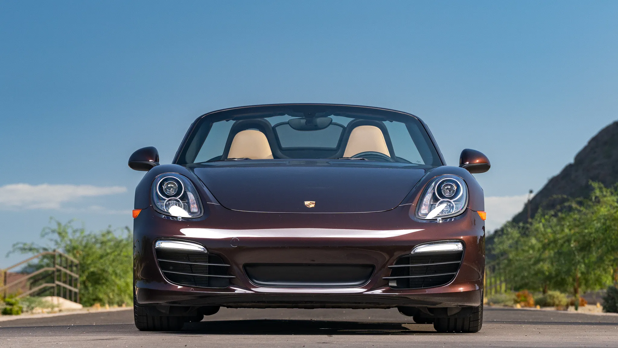 2016 Porsche Boxster in Mahogany Metallic