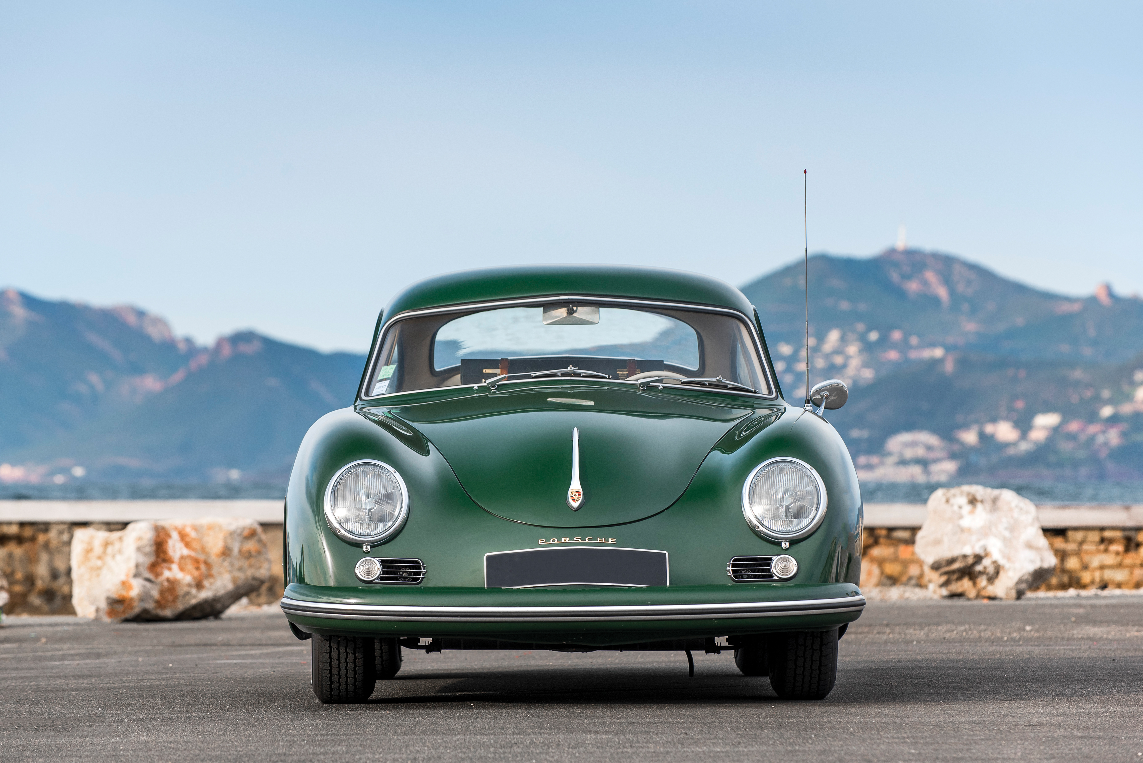 1955 Porsche 356 Pre-A 1500 Coupe by Reutter in Palm Green