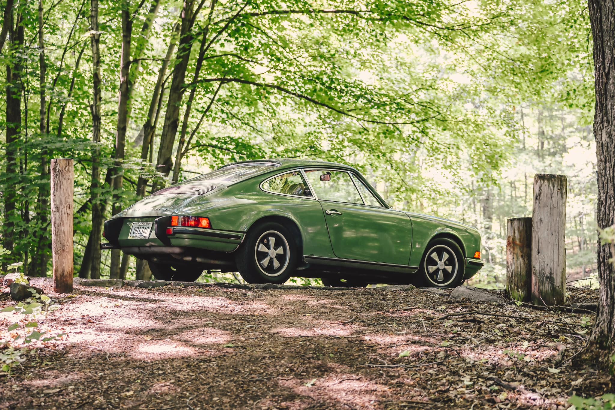 1973 Porsche 911T in Bush (Leaf) Green