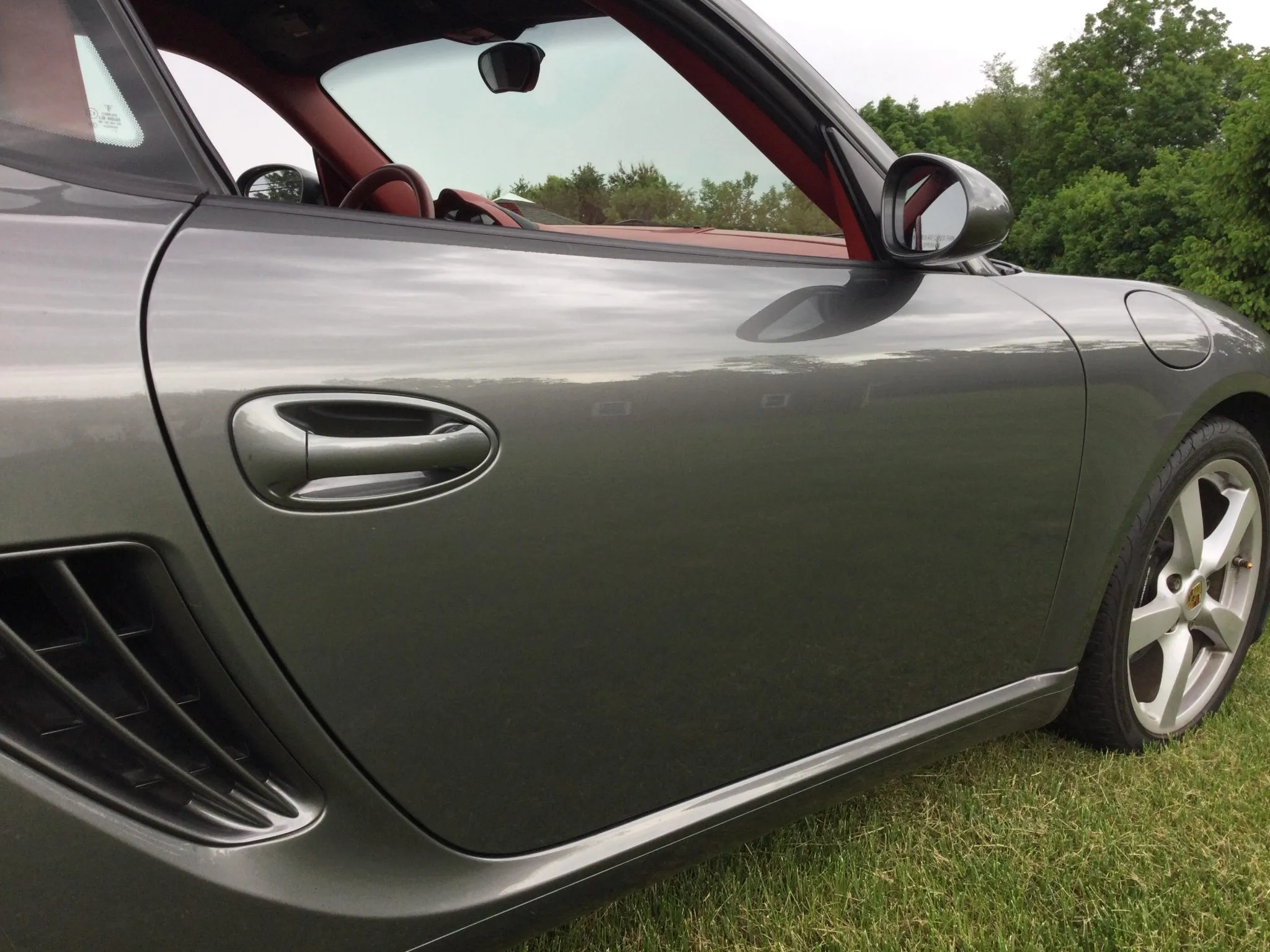 2008 Porsche Cayman in Meteor Grey Metallic