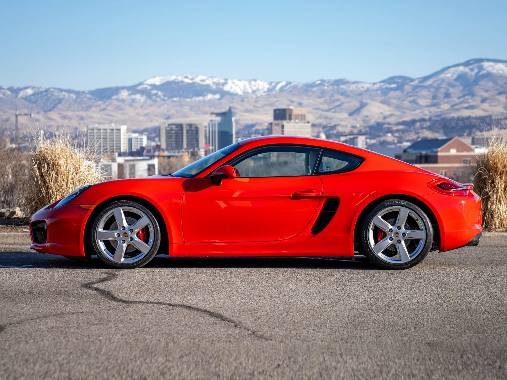 2015 Porsche Cayman S in Guards Red