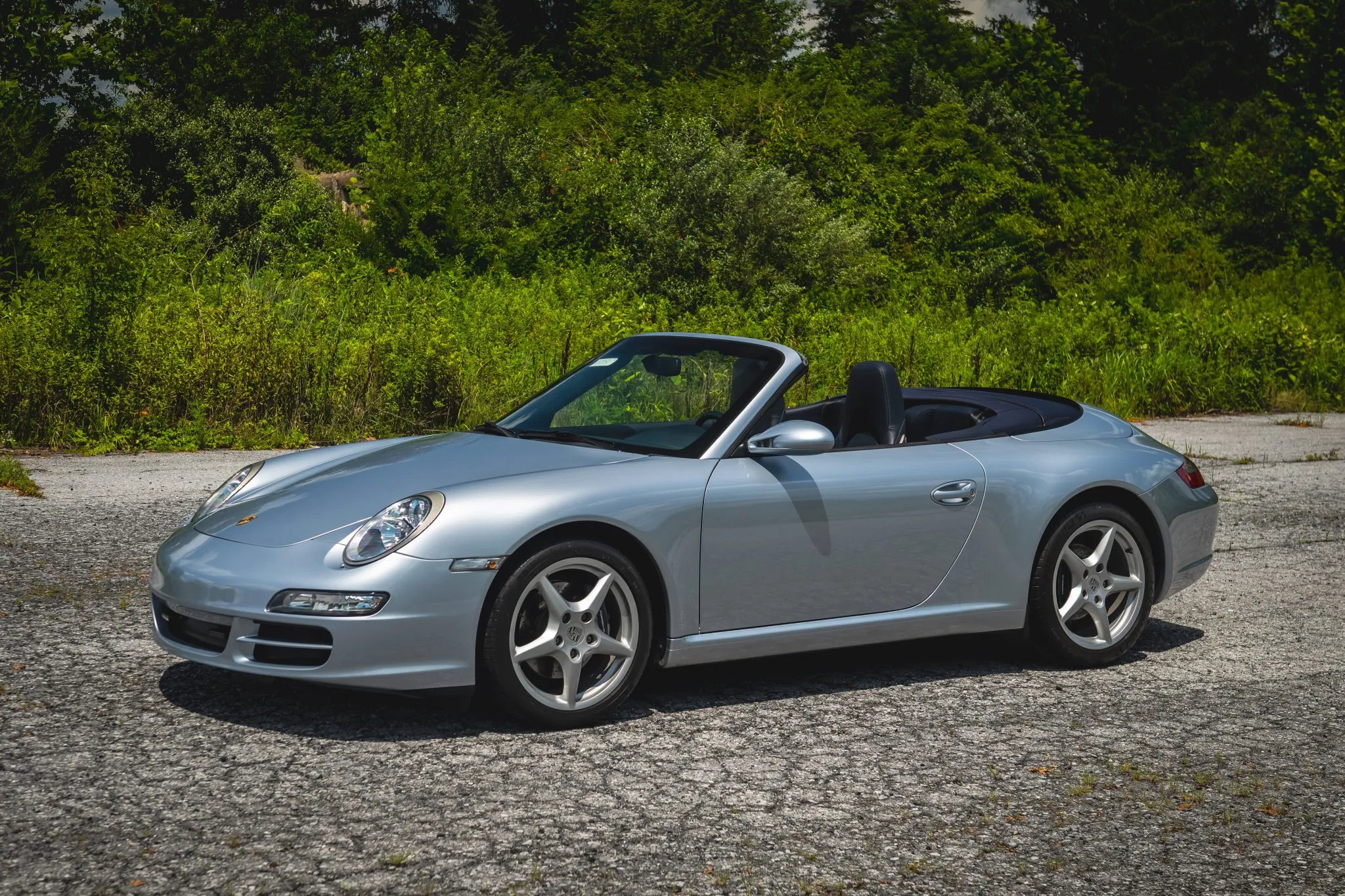 2005 Porsche 911 Carrera Cabriolet in Polar Silver Metallic