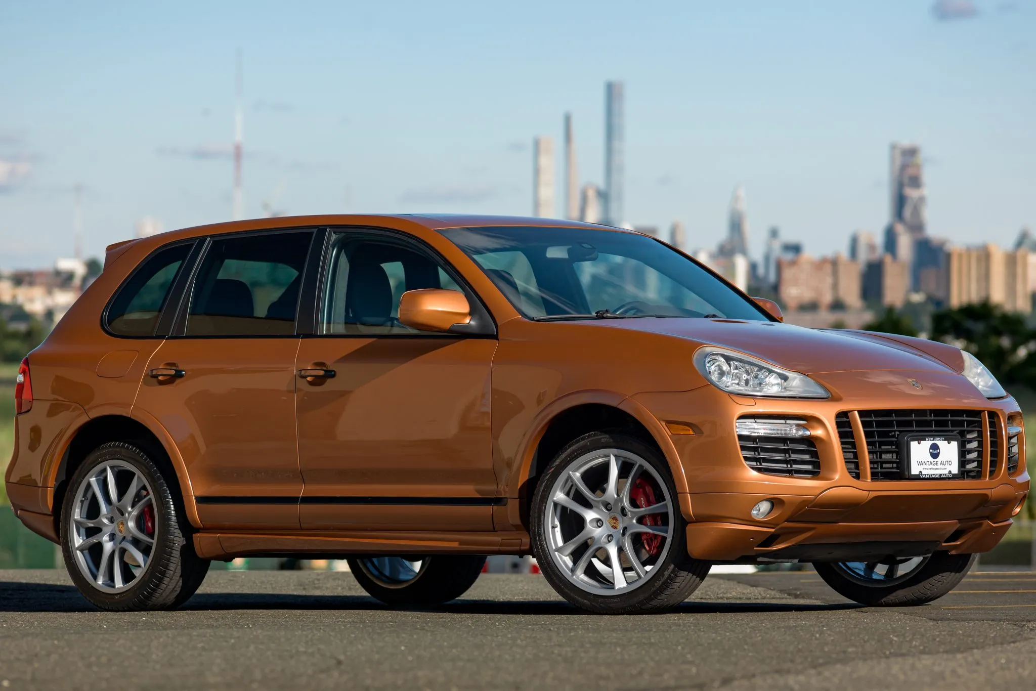 2008 Porsche Cayenne GTS in Nordic Gold Metallic