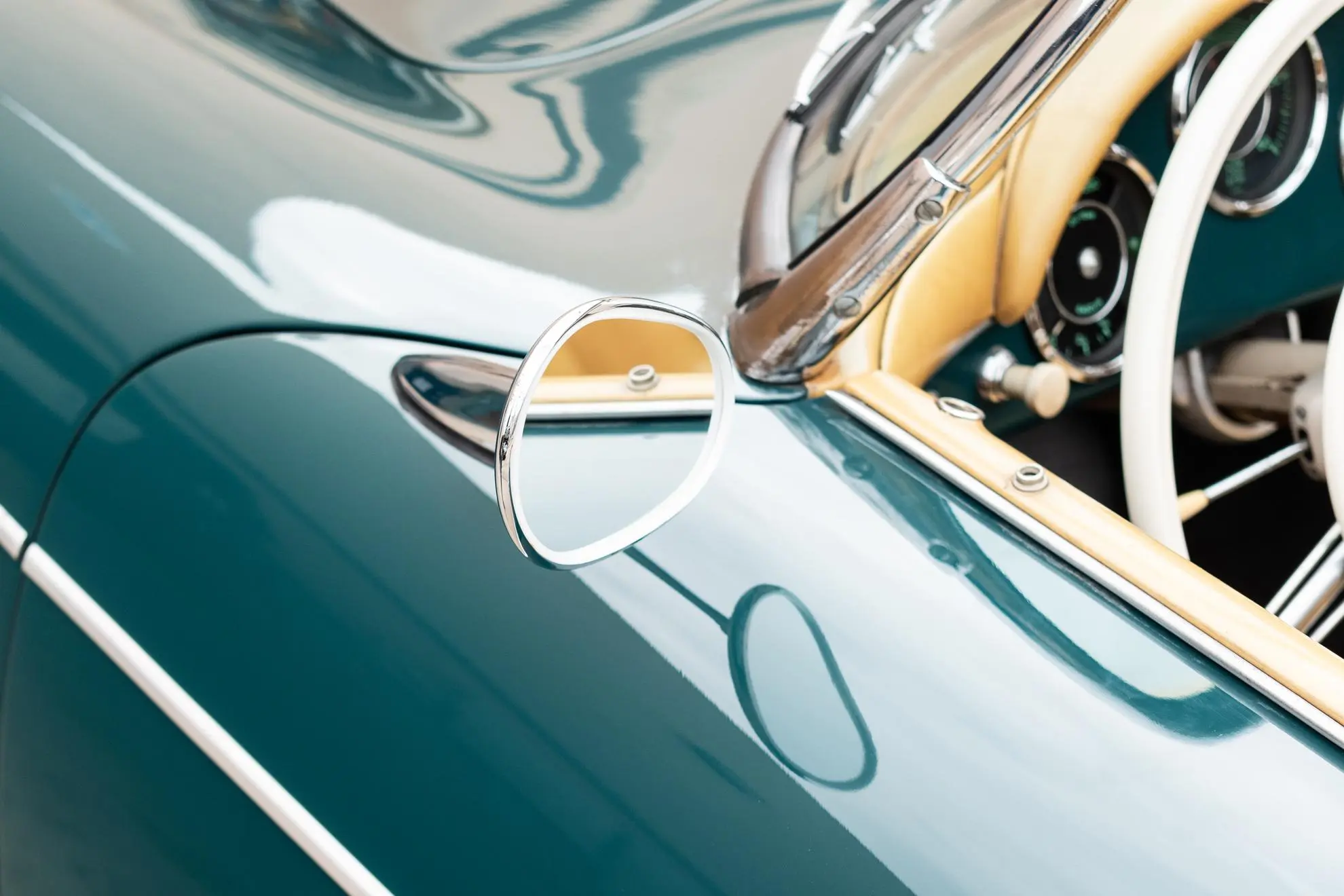 1958 Porsche 356A Speedster in Fjord Green