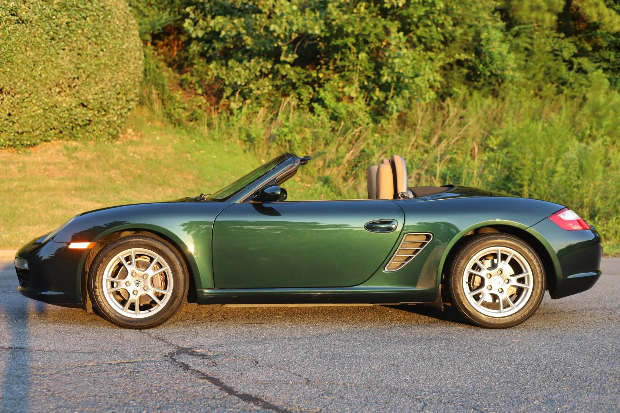 2006 Porsche Boxster in Forest Green Metallic
