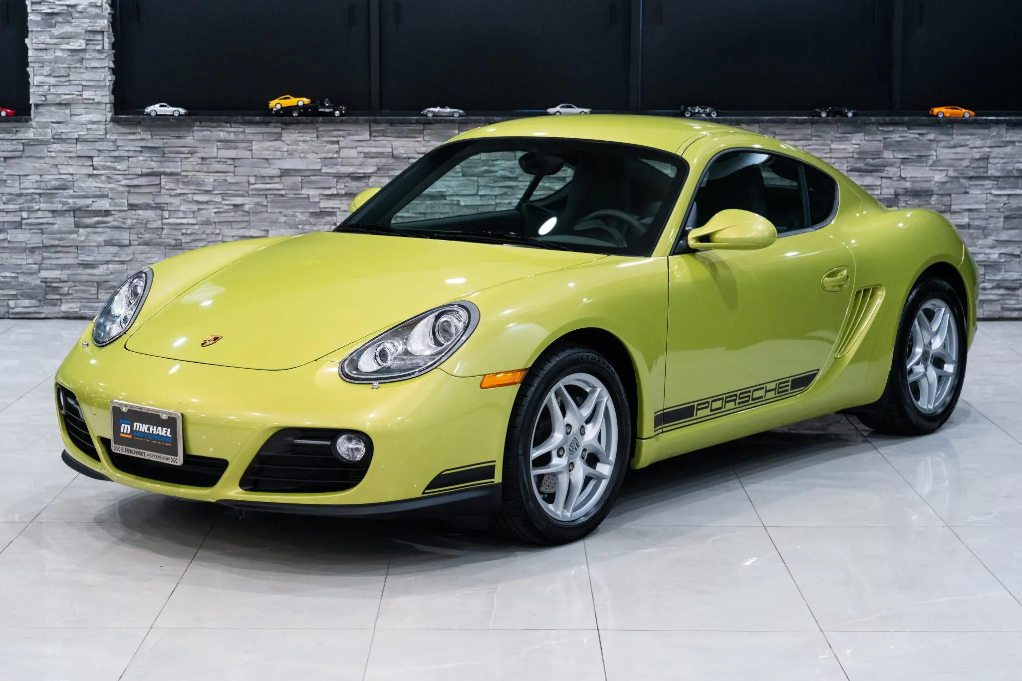 2012 Porsche Cayman in Peridot Metallic