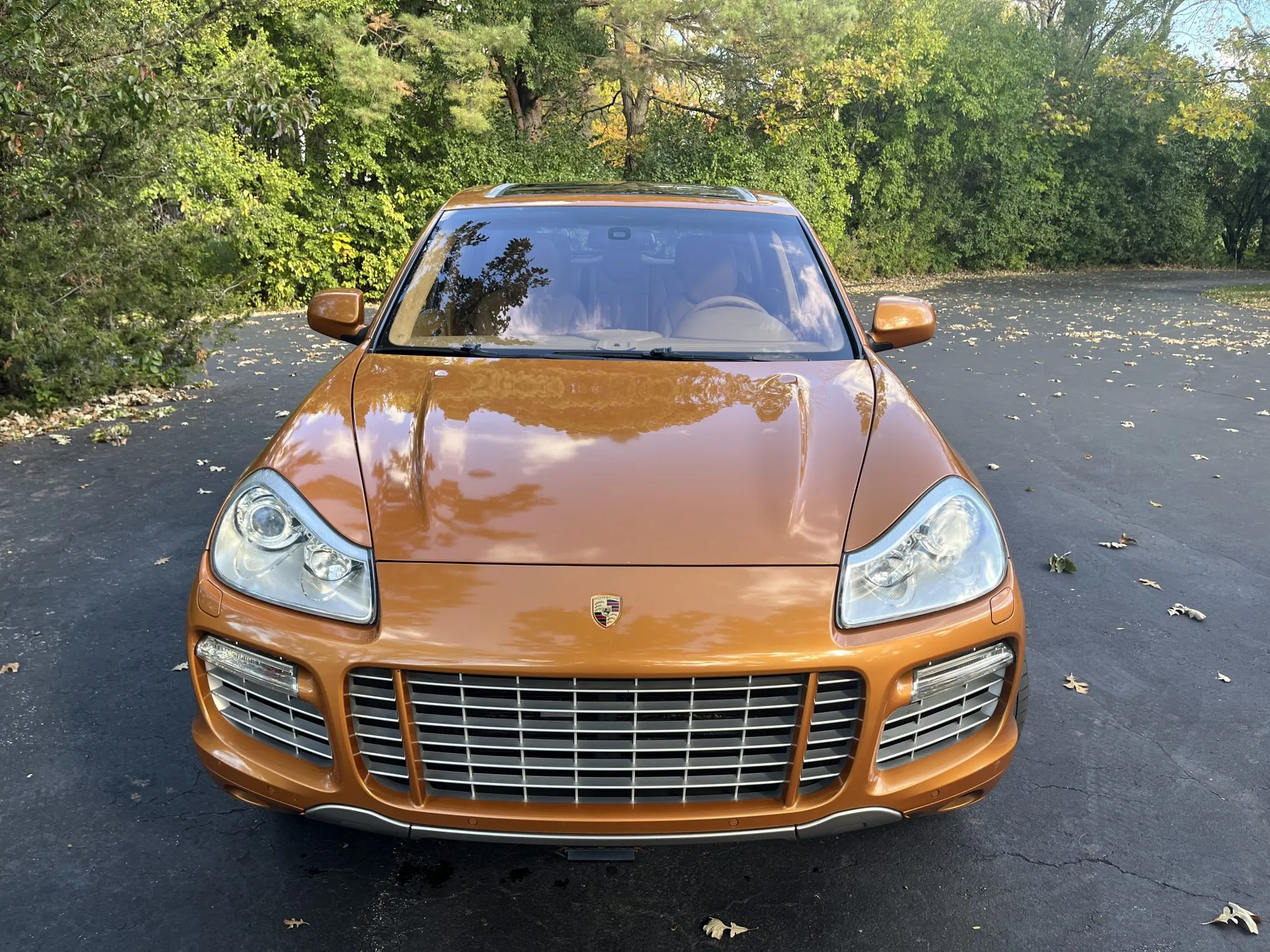 2009 Porsche Cayenne Turbo S in Nordic Gold Metallic